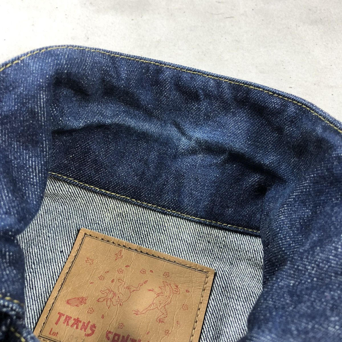 Japanese Brand Trans Continents Work Denim Jacket Size US S / EU 44-46 / 1 - 8 Thumbnail