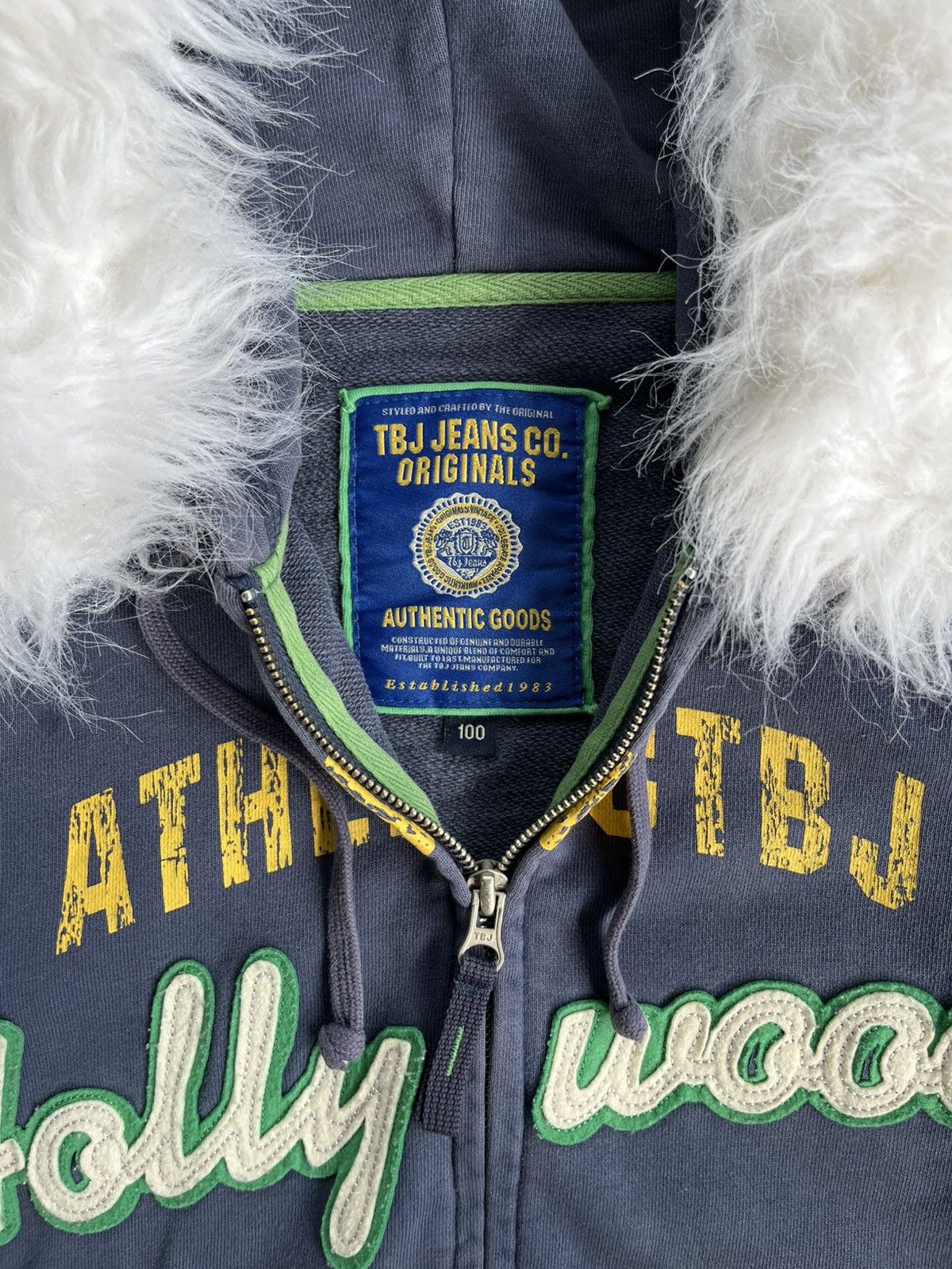 Hysteric Glamour Y2K Japanese Tbj Jeans Zip Up Fur Hoodie Hysteric Style Size US L / EU 52-54 / 3 - 8 Thumbnail