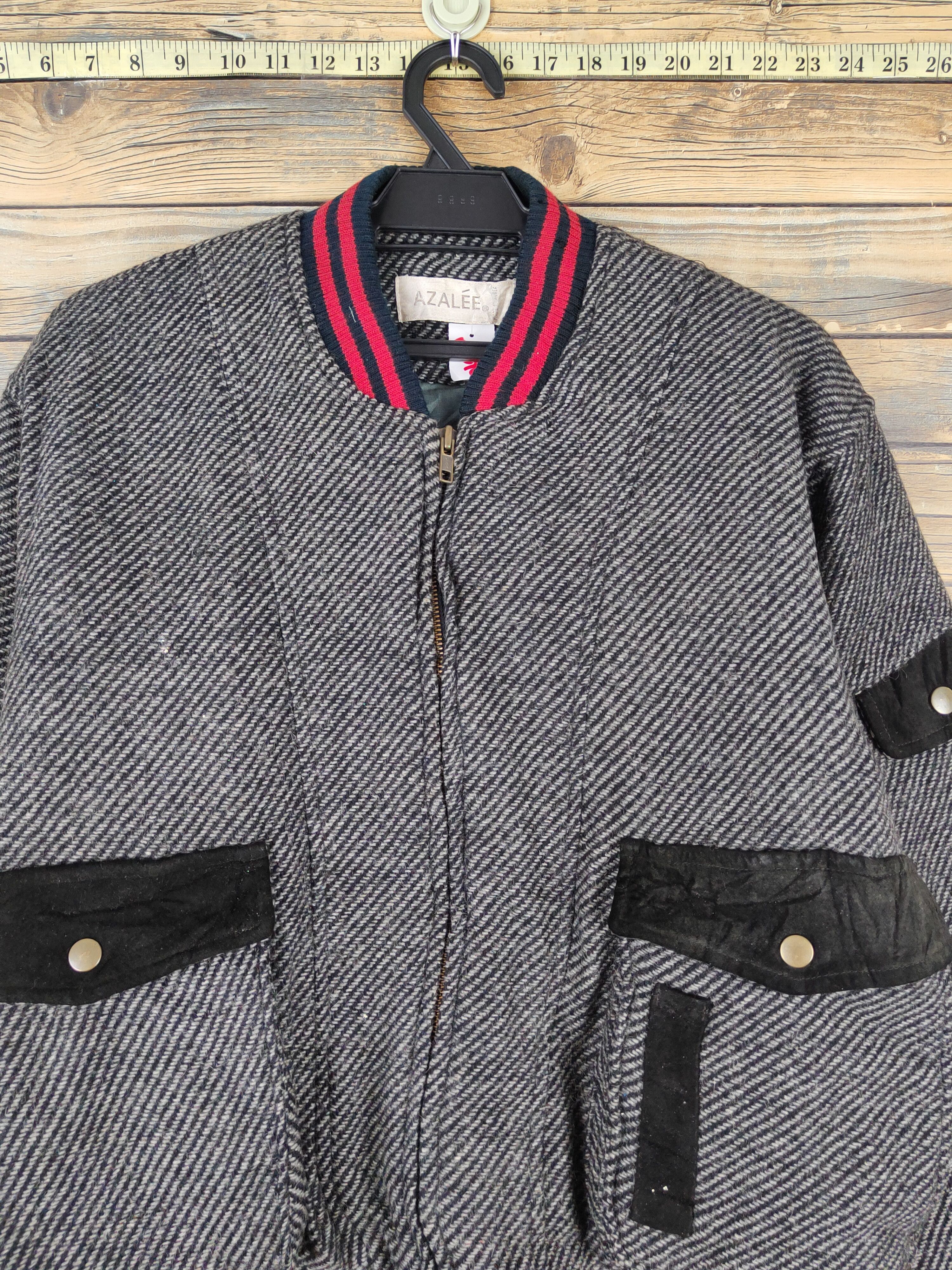 Japanese Brand Azalee Black multipocket varsity Jackets #W1070 Size US M / EU 48-50 / 2 - 2 Thumbnail