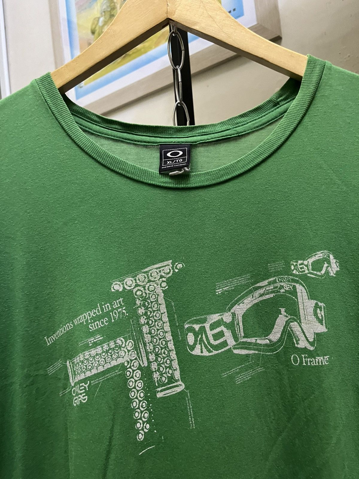 Designer × Oakley × Vintage RARE Oakley Gear T-Shirt Size US XL / EU 56 / 4 - 4 Thumbnail