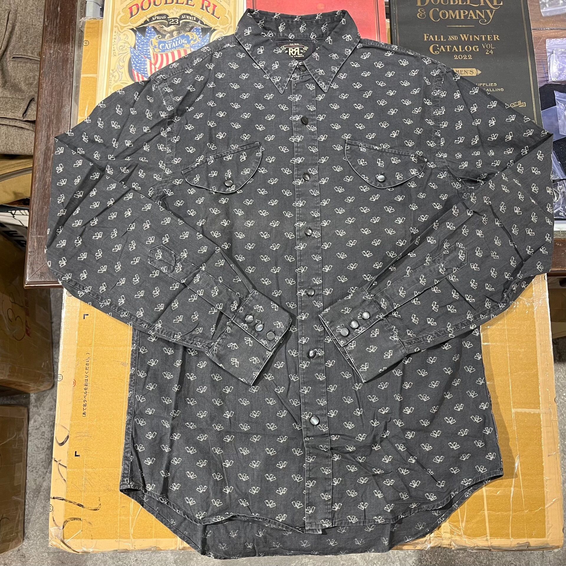 RRL Ralph Lauren RRL Double RL Poker Shirt Size US M / EU 48-50 / 2 - 1 Thumbnail