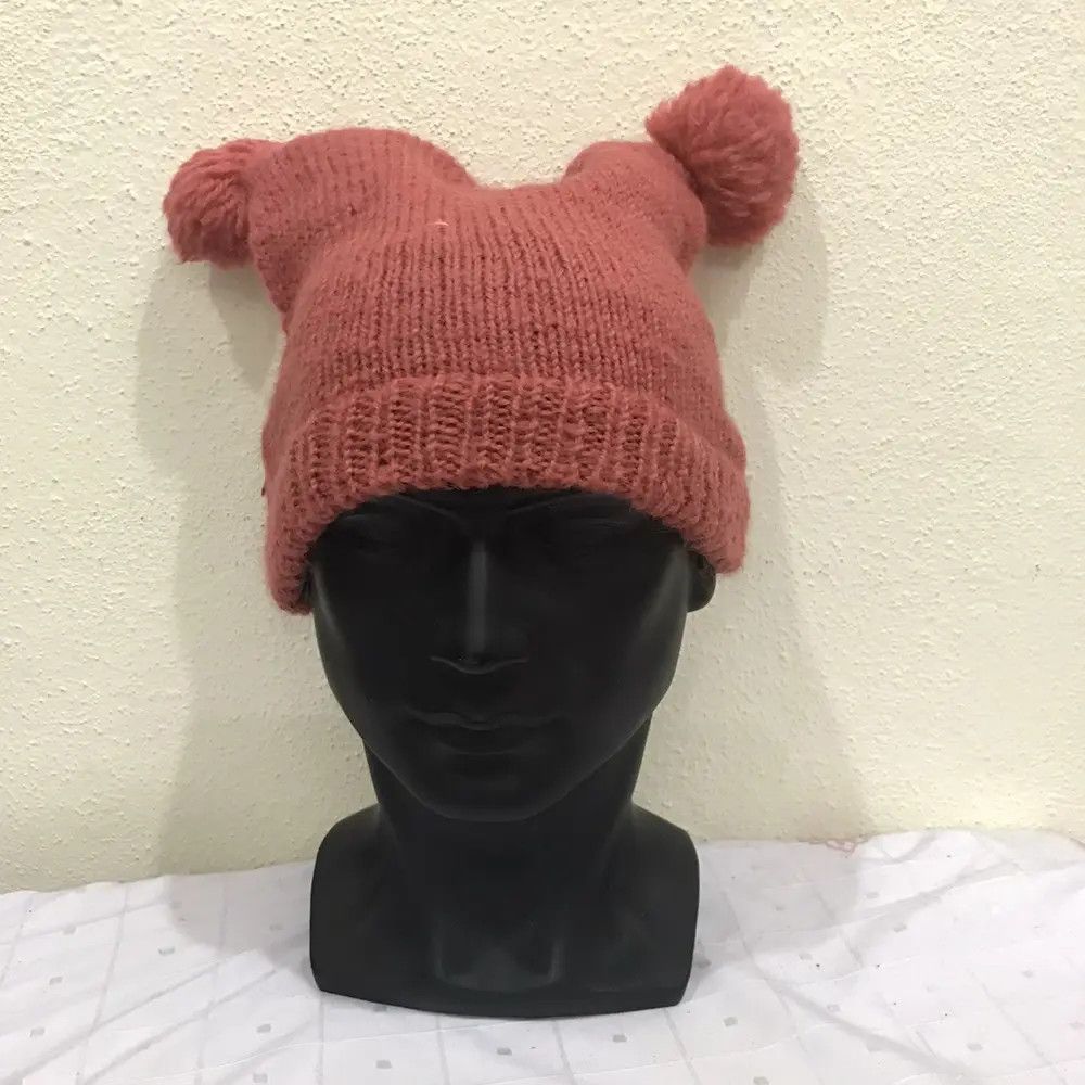 Japanese Brand Japanese Brand Bunny Horn Beanie Hat Size ONE SIZE - 2 Thumbnail