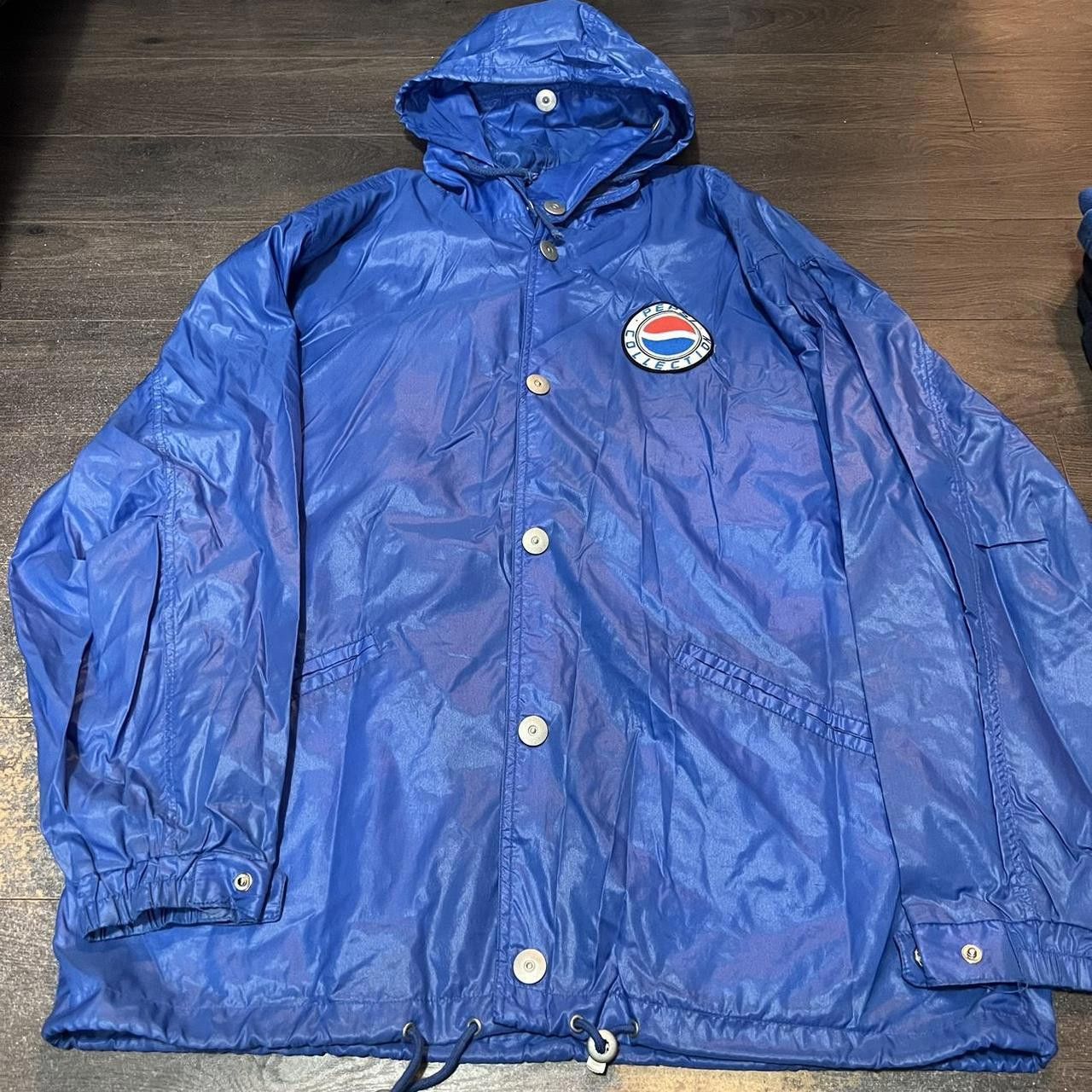 Designer Vintage Pepsi Collection Windbreaker Size US XL / EU 56 / 4 - 2 Thumbnail