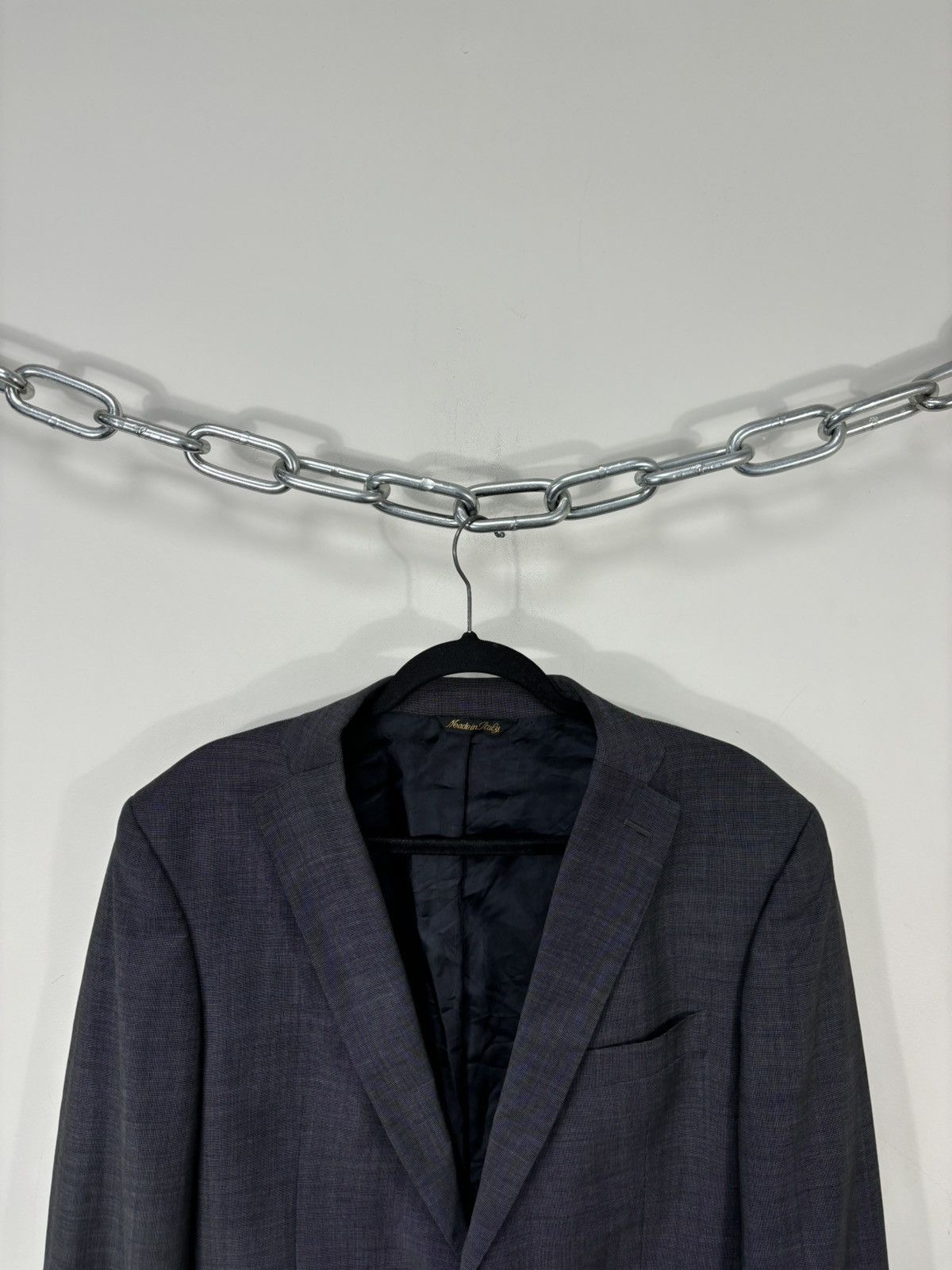 Eredipisano Eredi Pisano Loro Piana Zelander Wool Gray Blazer Jacket Size 44R - 8 Thumbnail