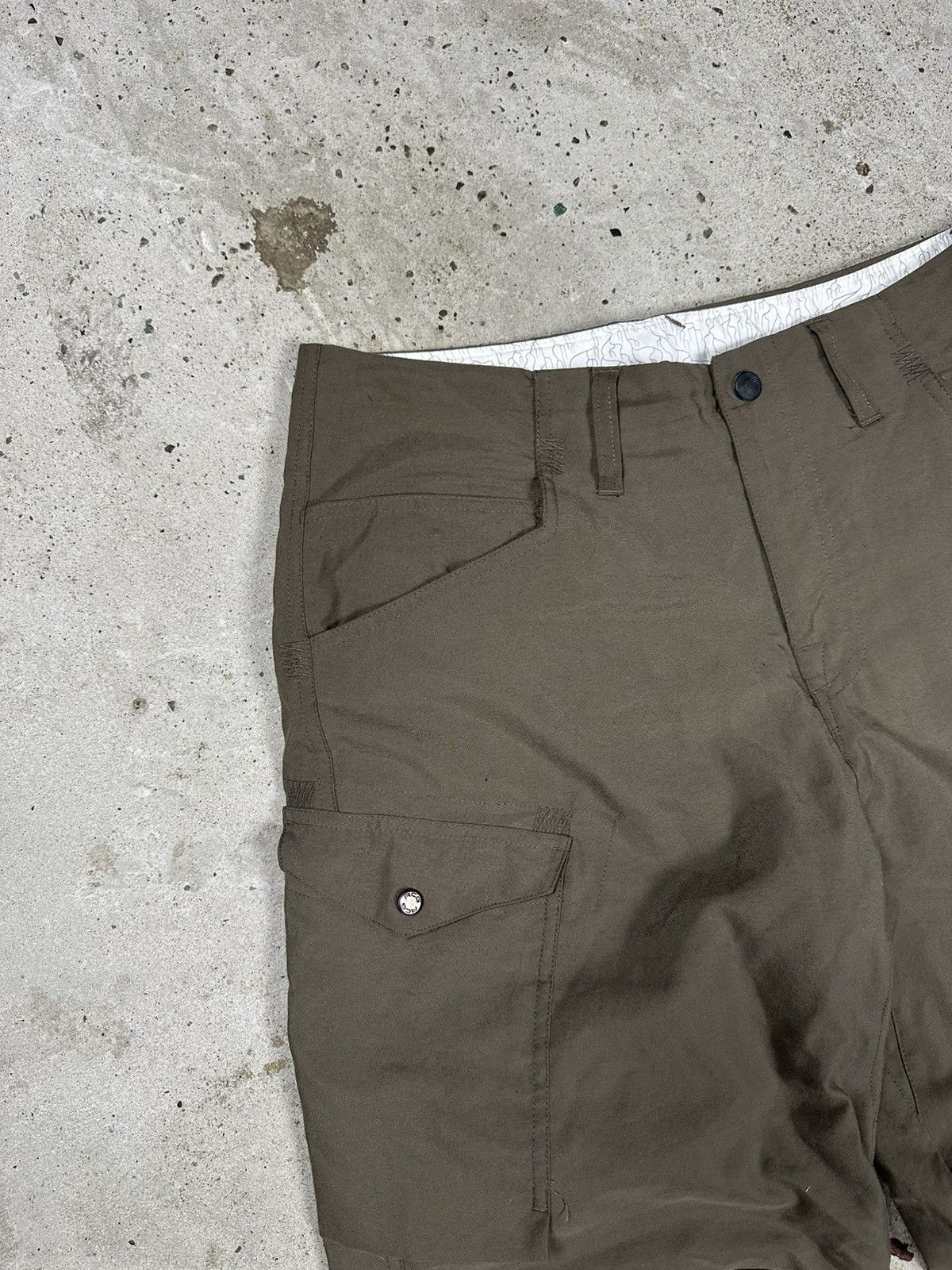 Nike ACG Vintage Y2K Nike ACG Baggy Brown Cargo Pants Insulated Size US 30 / EU 46 - 7 Thumbnail