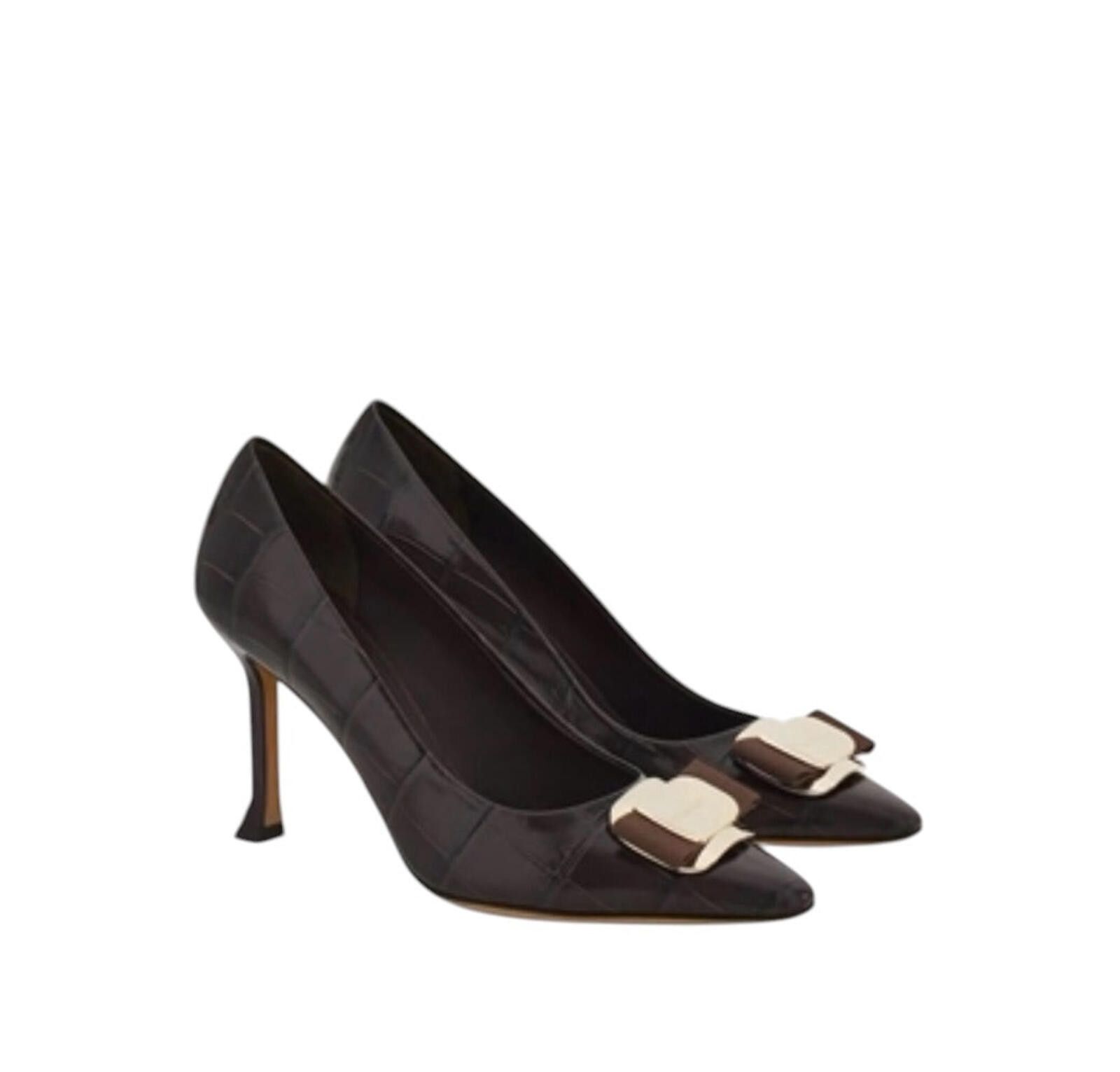 Salvatore Ferragamo Ferrragamo New Vara Plate Pump Size ONE SIZE - 2 Thumbnail