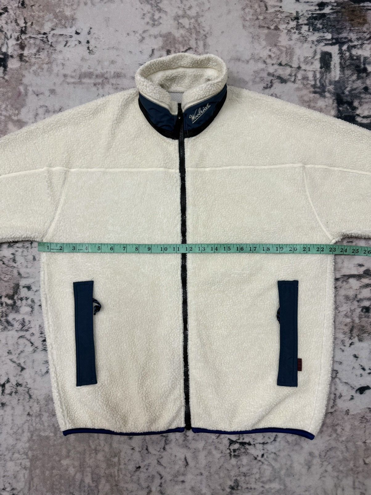 Japanese Brand Woolrich Rugged Outdoorwear Shearling Fleece Jacket Size US L / EU 52-54 / 3 - 13 Thumbnail