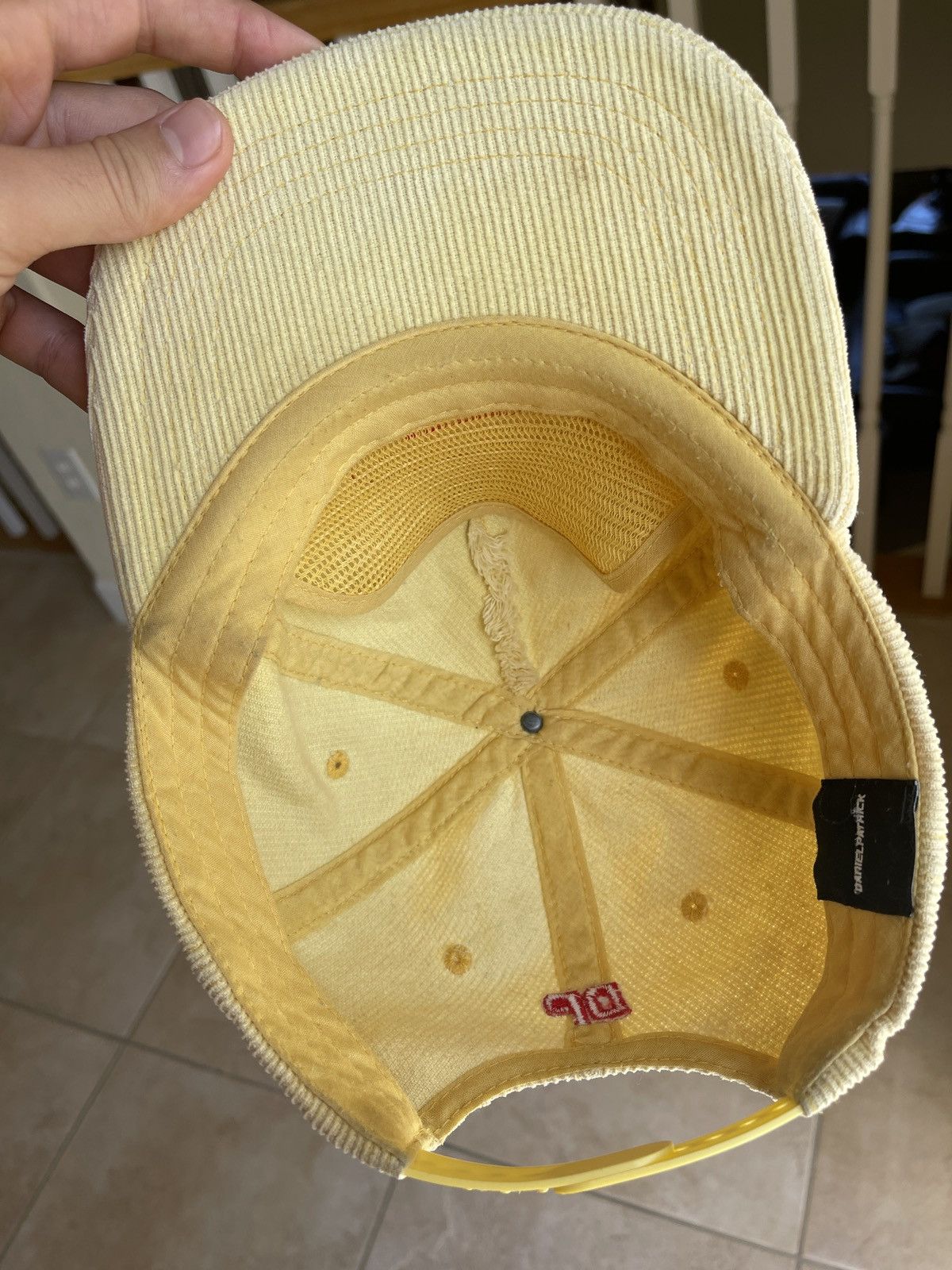 Daniel Patrick Daniel Patrick Yellow SnapBack Corduroy Cap Size ONE SIZE - 4 Thumbnail