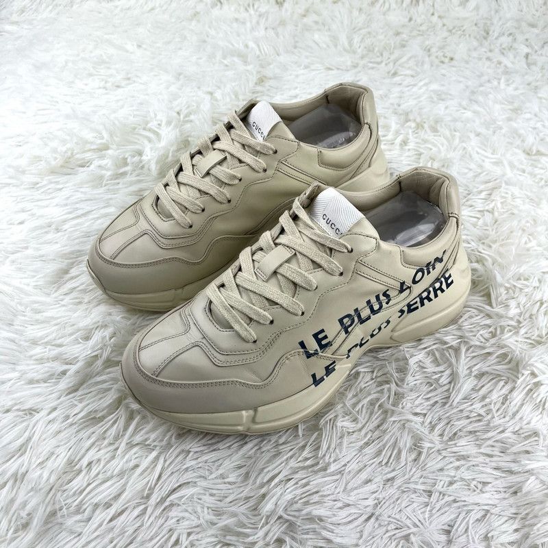 Gucci Gucci Rhyton Anchor Print Fashion Sneakers 0079 Size US 8.5 / EU 41-42 - 1 Thumbnail