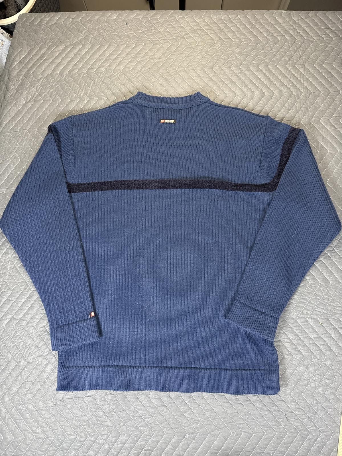 Point Zero Point Zero Knit Sweater Mens Large Blue Crewneck Size US L / EU 52-54 / 3 - 4 Thumbnail
