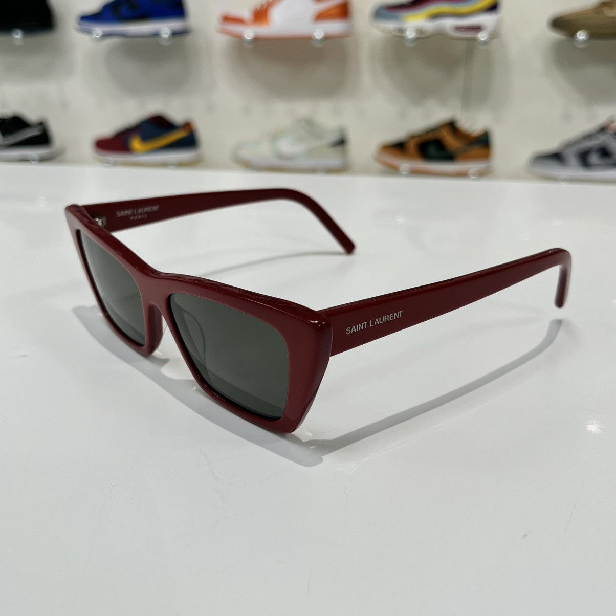 Saint Laurent Paris Saint Laurent Paris Sunglasses Red Size ONE SIZE - 1 Thumbnail