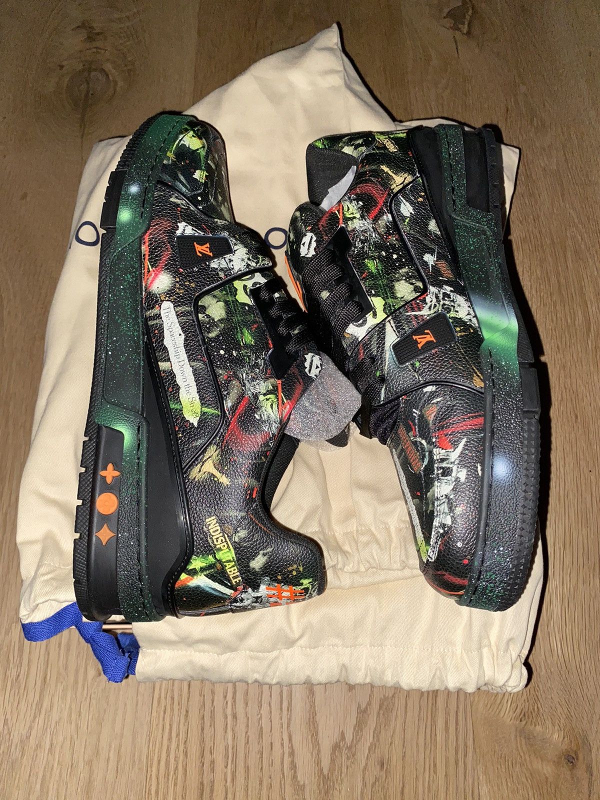 Louis Vuitton Louis Vuitton Trainer Rammellzee Size US 11 / EU 44 - 1 Thumbnail