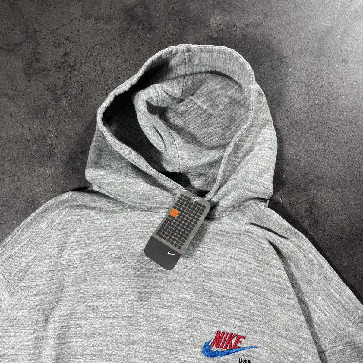 Nike Vintage 90s Nike Oregon USA Boxy Baggy Hoodie Sweatshirt Size US M / EU 48-50 / 2 - 9 Thumbnail