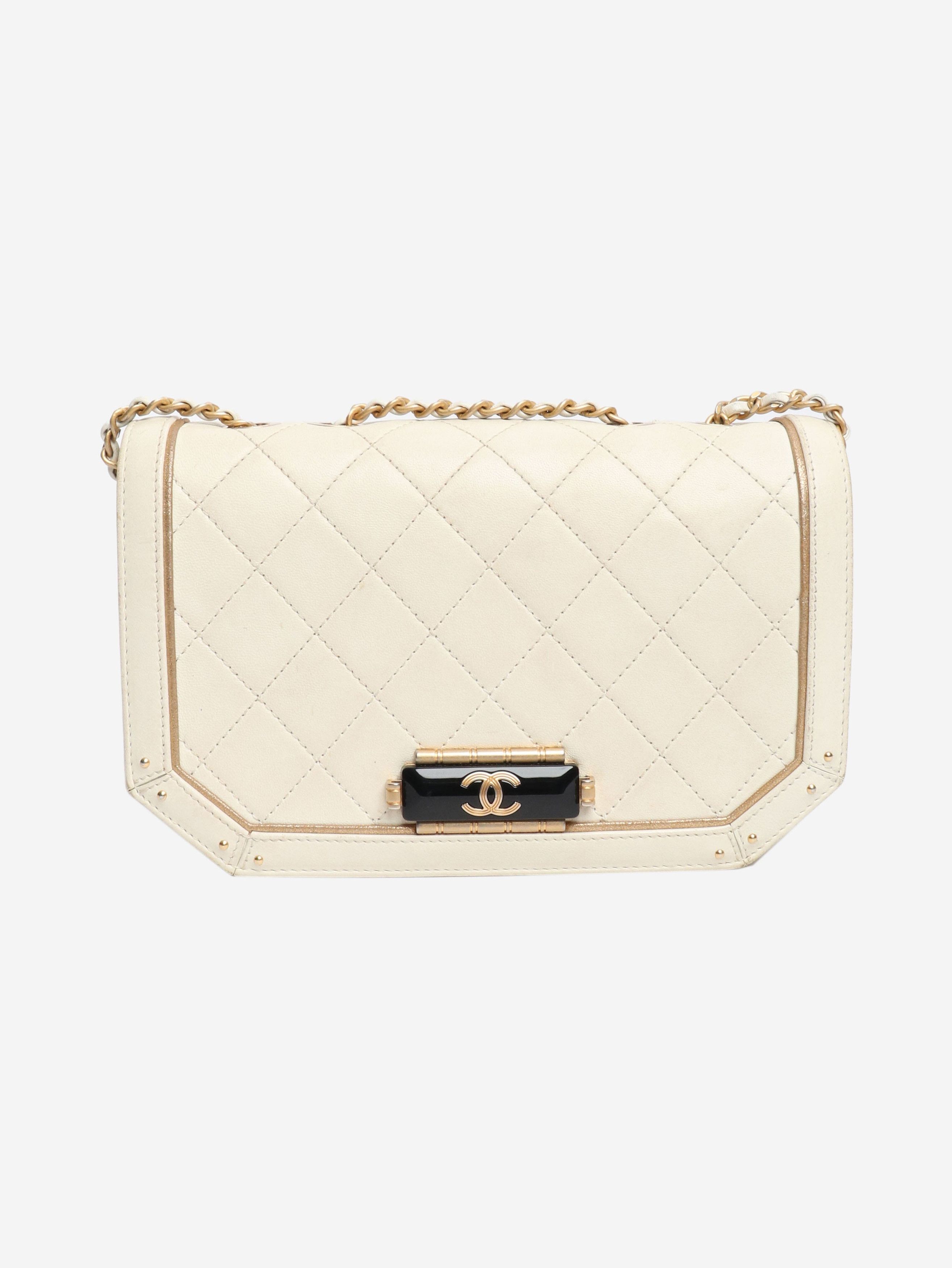 Chanel Cream 2017 lambskin shoulder bag Size ONE SIZE - 1 Thumbnail