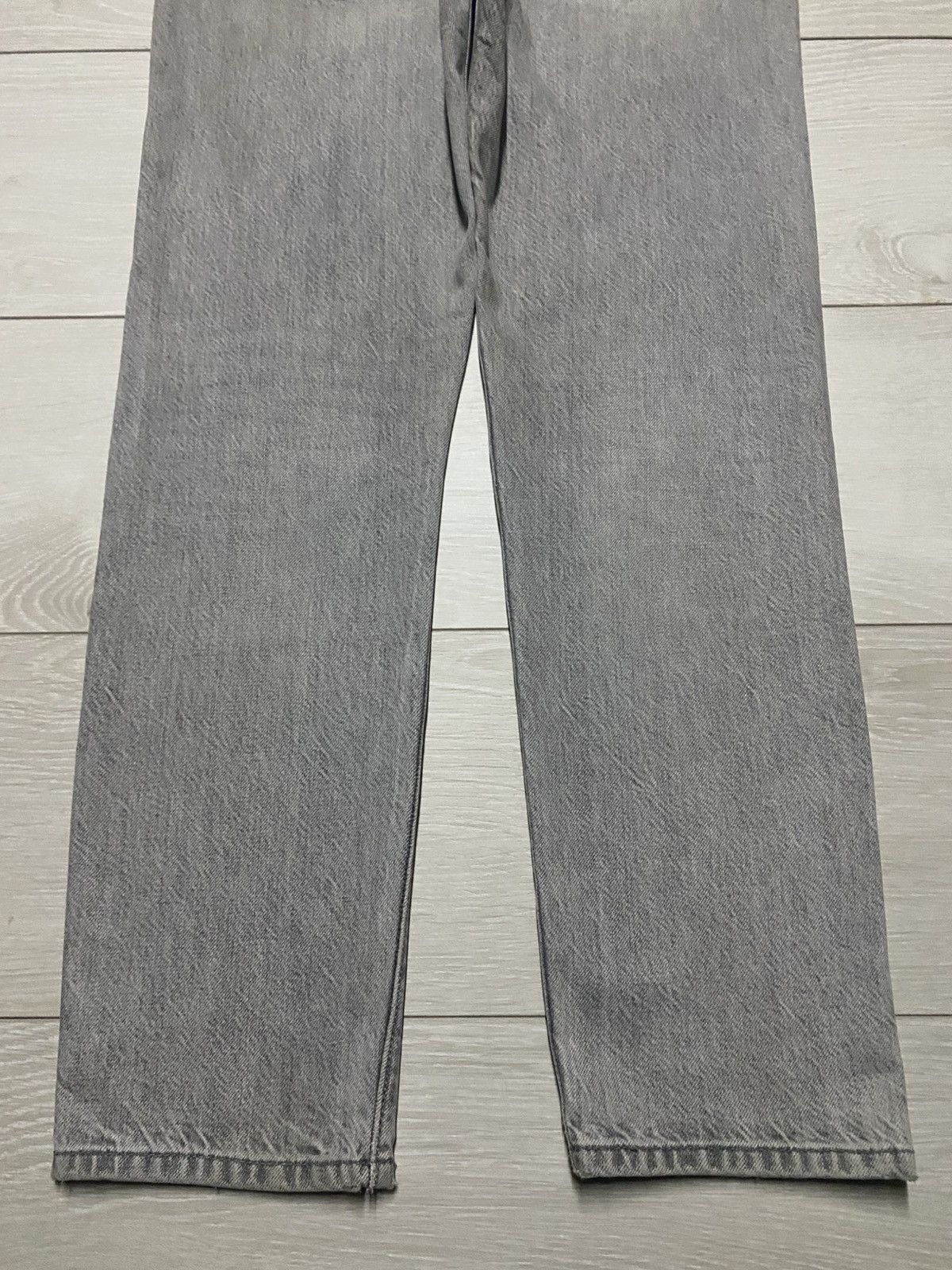 Levi's Vintage Levis 501 Ct Stone Wash Distressed Slim Jeans Size US 31 - 6 Thumbnail
