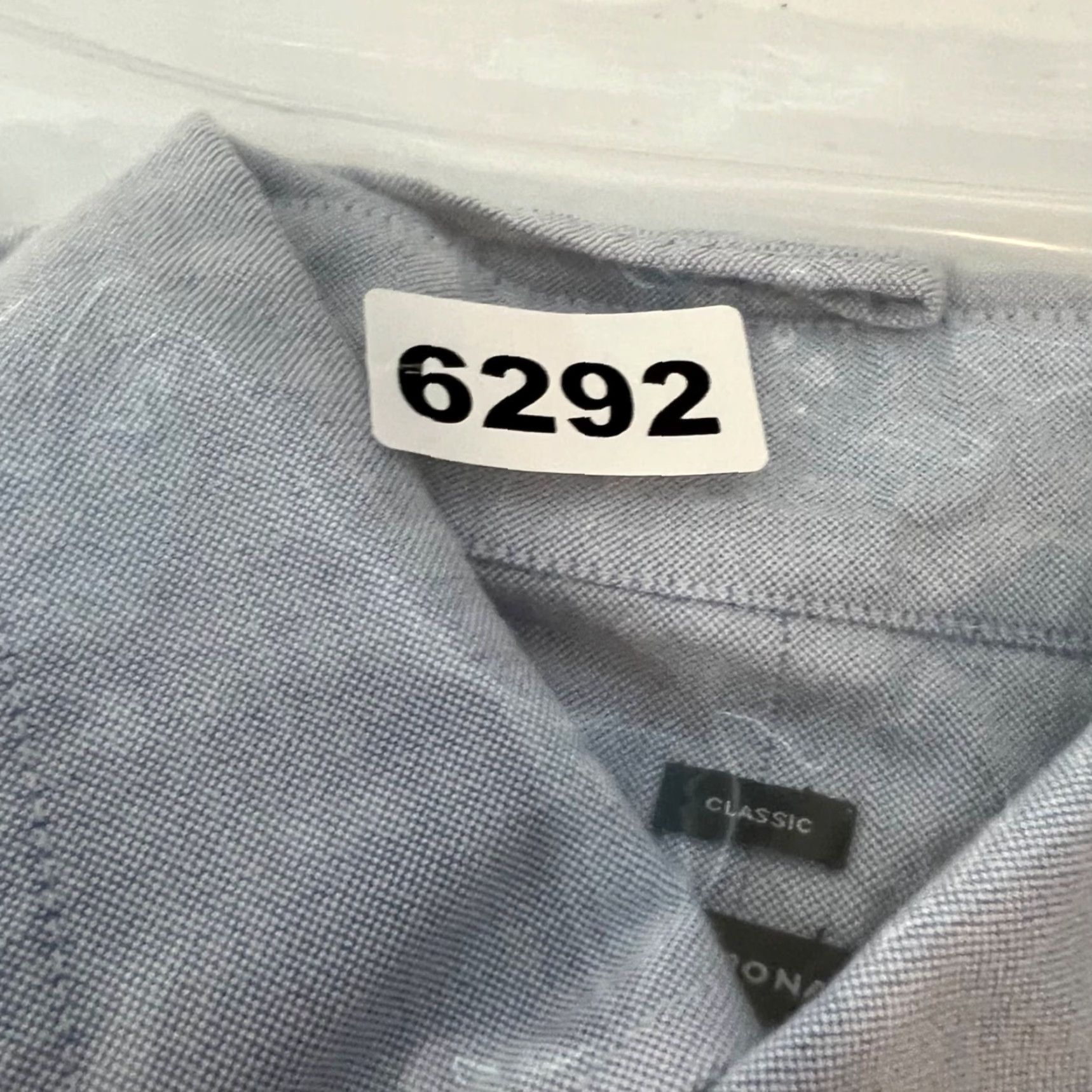 Club Monaco Club Monaco Mens Size Medium Blue Long Sleeve Button-Up Shirt Classic Fit Size US M / EU 48-50 / 2 - 7 Thumbnail