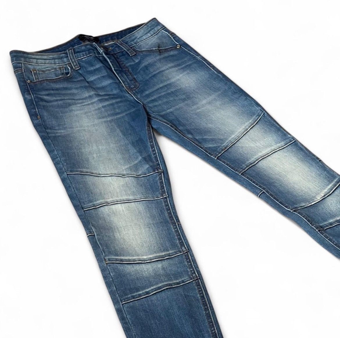 Designer × Ed Hardy × Vintage Ed Hardy Blue Jeans Sample 2020 Size US 29 - 2 Thumbnail