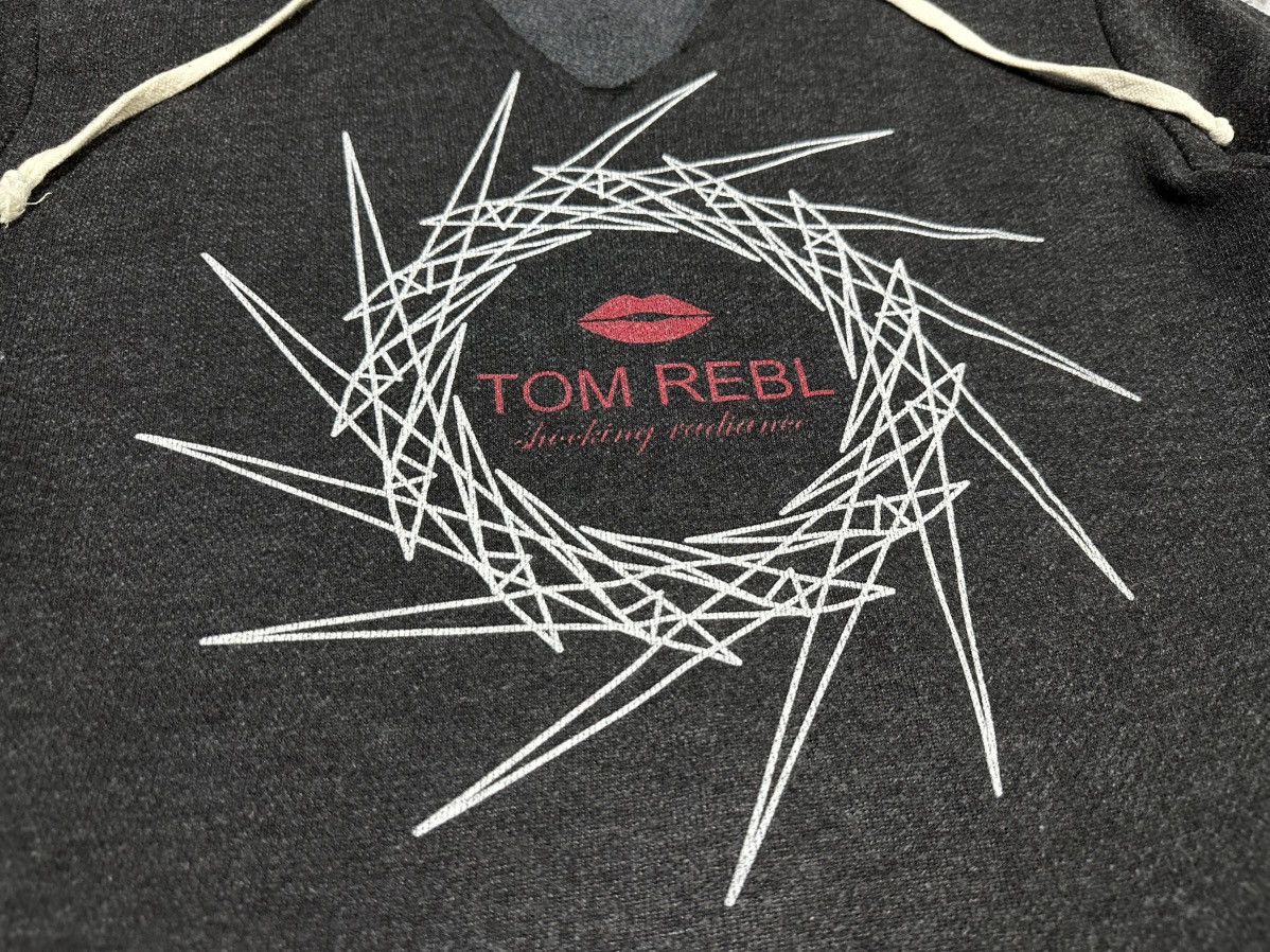 Tom Rebl 🔥Tom Rebl Lips Hoodie German Avant-Garde Size US M / EU 48-50 / 2 - 4 Thumbnail