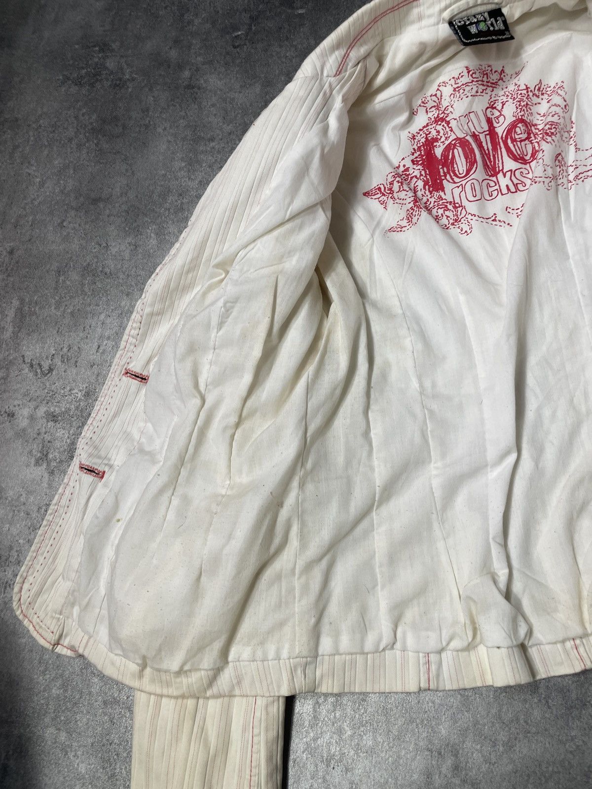 Vintage 🔥RARE🔥Vintage Y2K Jacket Elegant Avant Garde Rare Luxury Size M / US 6-8 / IT 42-44 - 8 Thumbnail