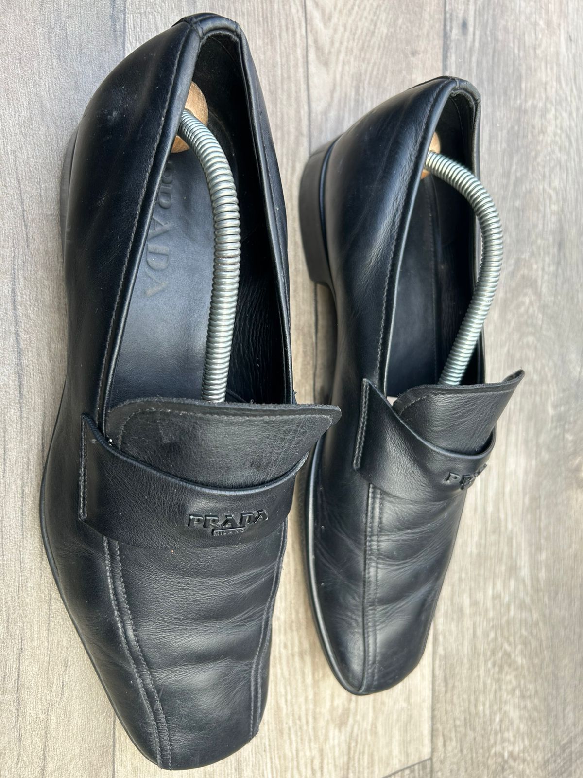 Prada Prada Leather Penny Loafer Sz 8 UK Size US 9 / EU 42 - 11 Thumbnail