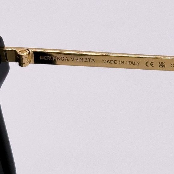Bottega Veneta NEW BOTTEGA VENETA BV1083SA 001 WOMEN BLACK SQUARE SUNGLASSE Size ONE SIZE - 10 Thumbnail