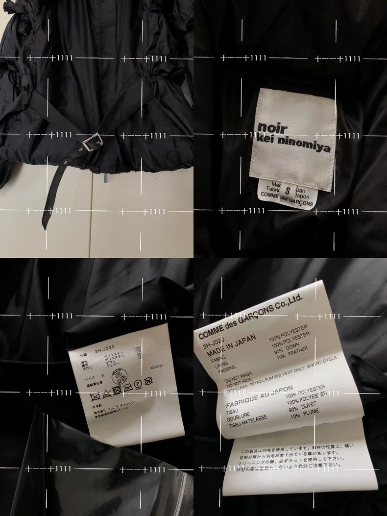 Comme des Garcons Comme Des Garcons Polyester zipper hollowed-out down jacke Size S / US 4 / IT 40 - 9 Thumbnail