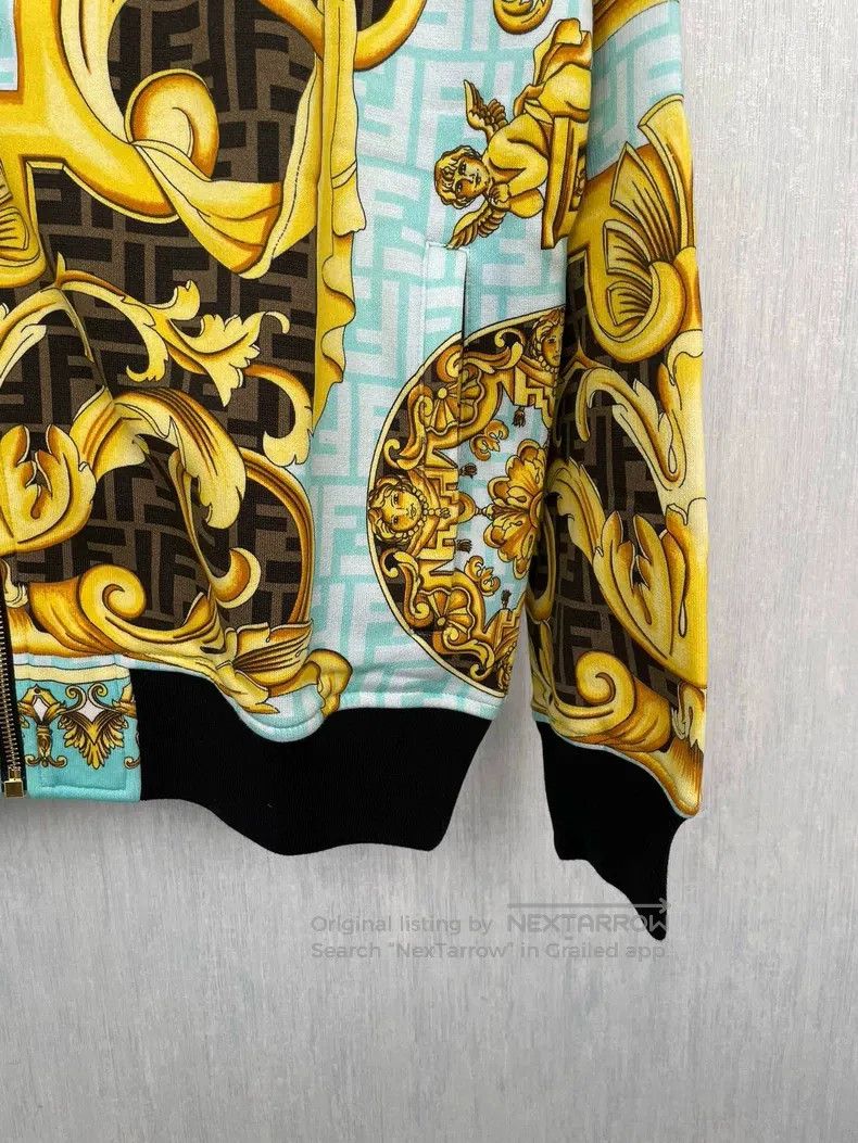 Versace Versace Thin fleece zip jacket Size US M / EU 48-50 / 2 - 3 Thumbnail