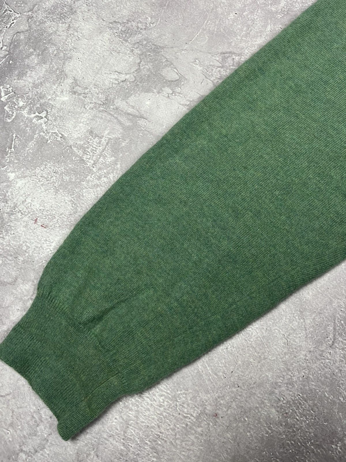 Polo Ralph Lauren 90s Vintage Polo Ralph Lauren Wool cardigan sweater Green Size US XXL / EU 58 / 5 - 5 Thumbnail