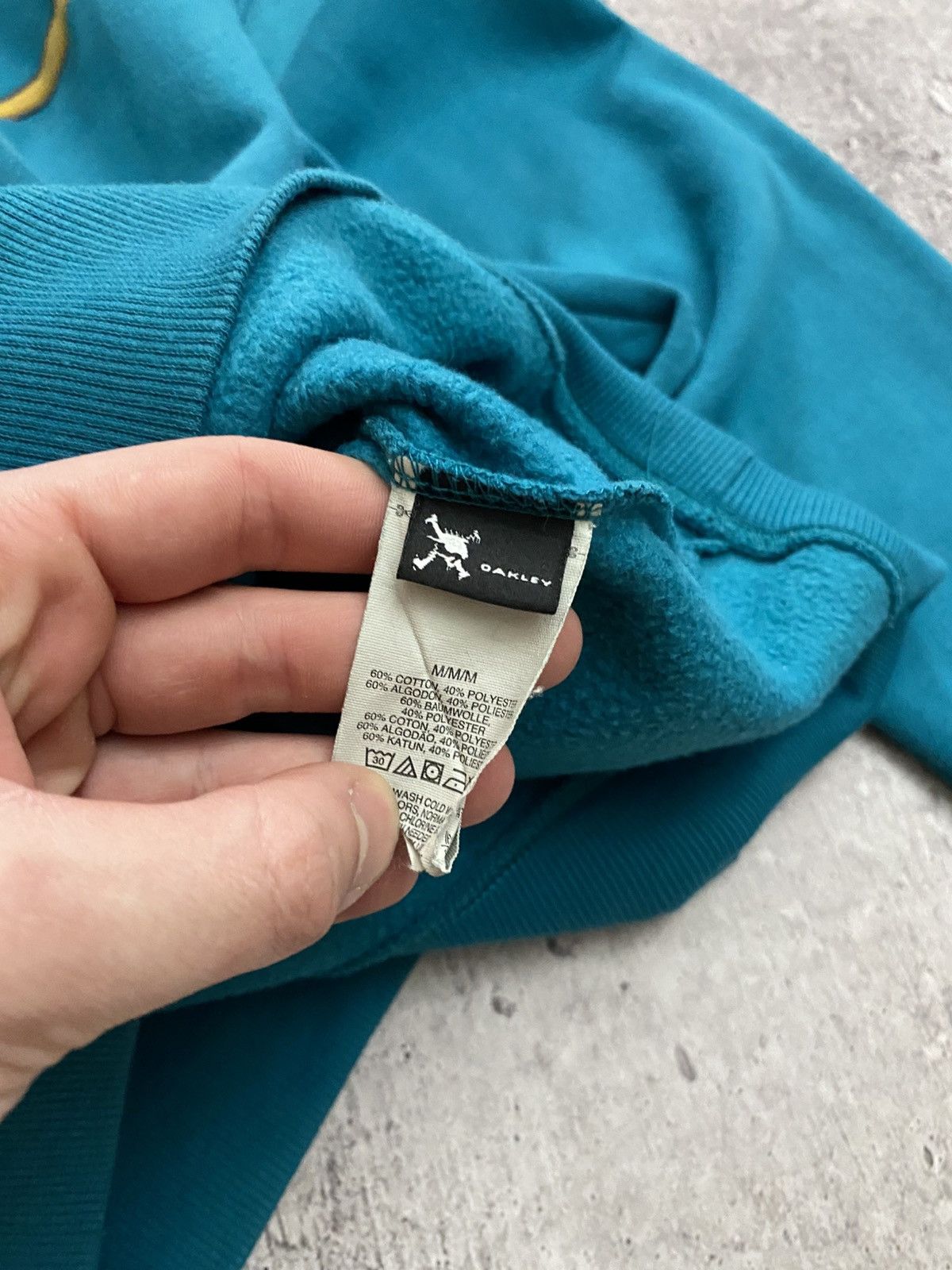 Oakley × Vintage 🔥OAKLEY BIG LOGO HOODIE Size US M / EU 48-50 / 2 - 8 Thumbnail