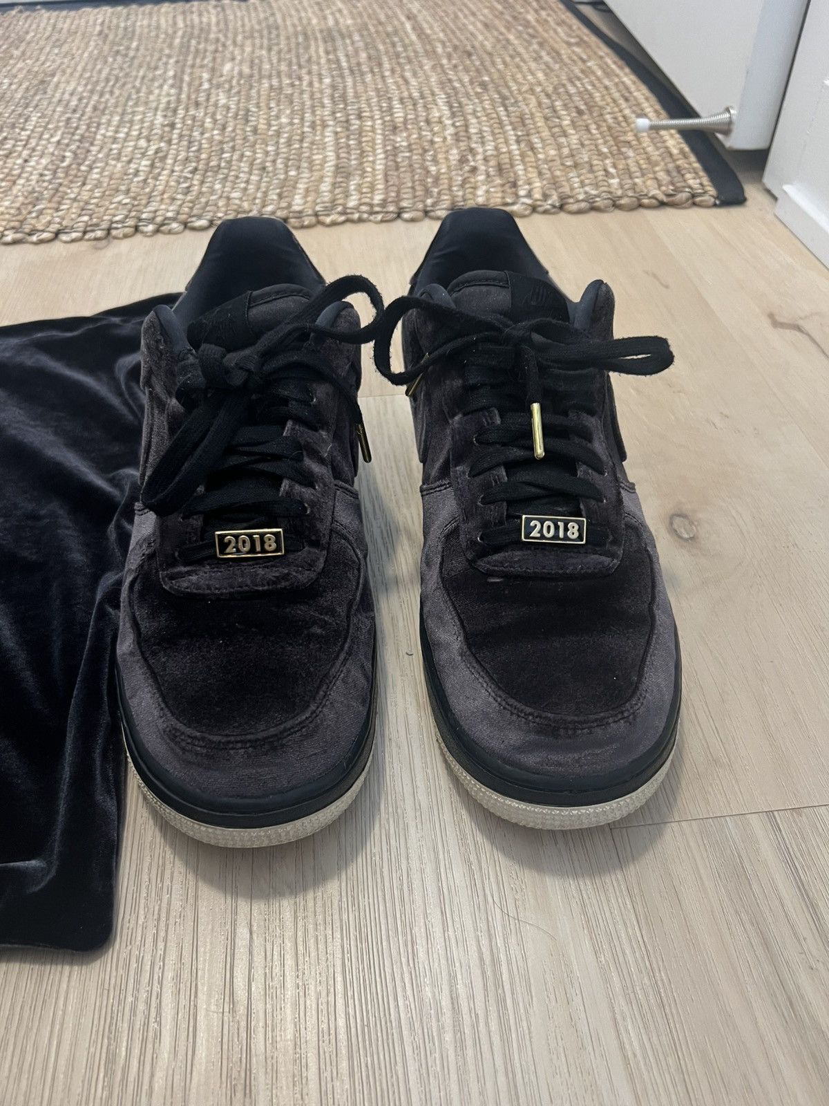 Nike Nike Air Force 1 07 QS “Velvet Rose” Size US 11 / EU 44 - 3 Thumbnail