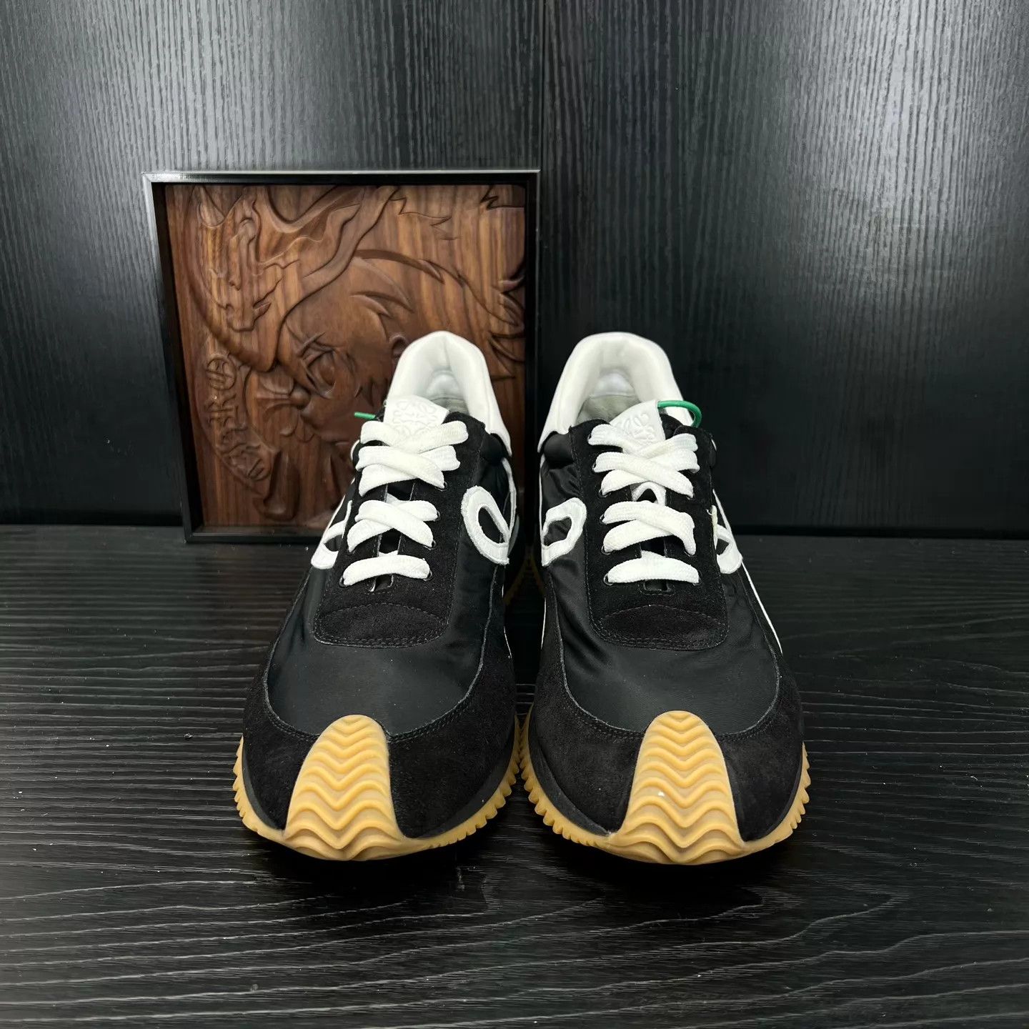 Loewe LOEWE Runner Black & White Size 45 Like New Size US 12 / EU 45 - 6 Thumbnail