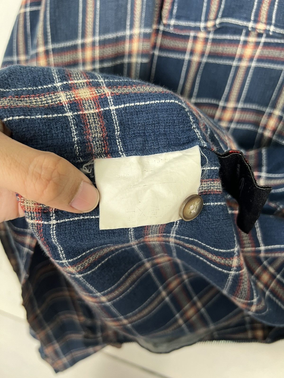 Vans 🔥90s VINTAGE VANS CHECK ZIPPER SHIRT JACKET Size US L / EU 52-54 / 3 - 15 Thumbnail