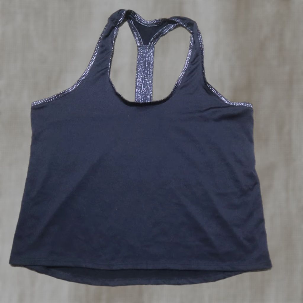 Vintage SO American Heritage Shirt Cropped T-Shirt Sleeveless Womens M Black Cotton/Polyester Crew Neck Pullover Casual 90s? Size M / US 6-8 / IT 42-44 - 1 Thumbnail