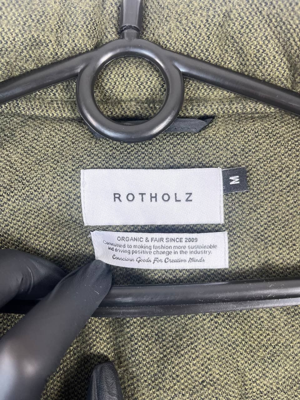 Other Rotholz Organic Cotton Quilted Jacket Men’s Size M Size US M / EU 48-50 / 2 - 5 Thumbnail