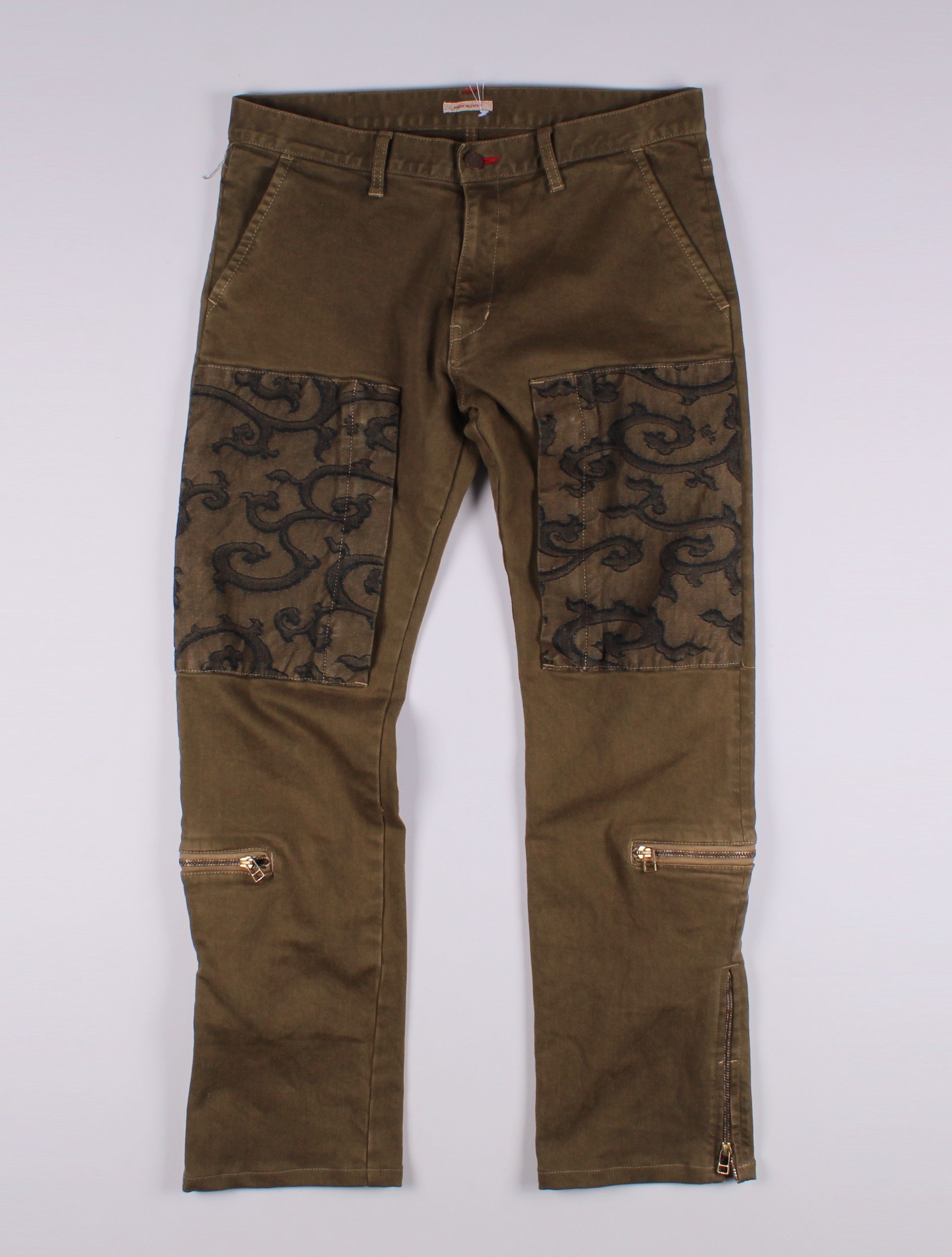 Vintage Kura Japanese Double Knee Denim Jeans