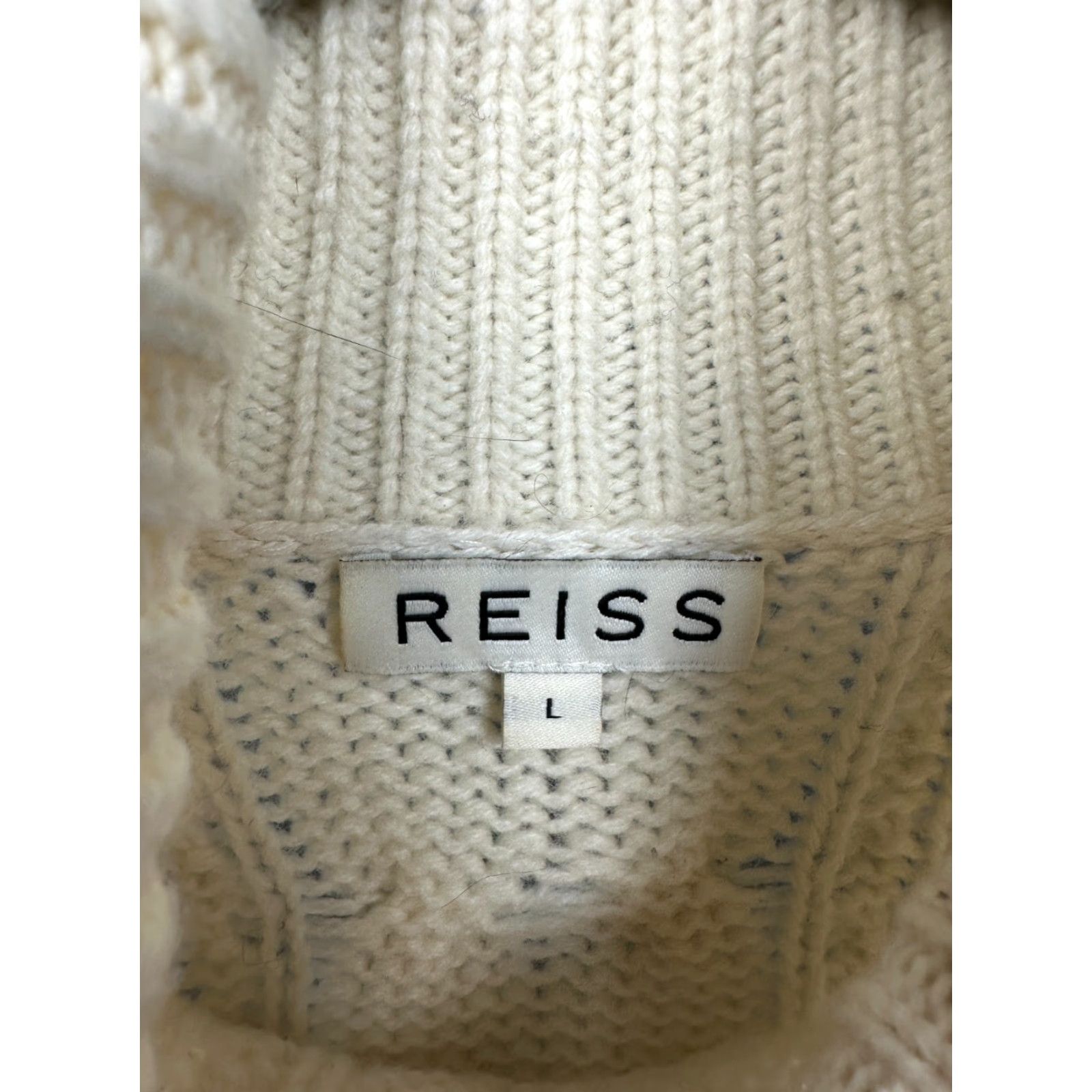Reiss Reiss Mens High Neck Wool Knit Sweater L Size US L / EU 52-54 / 3 - 3 Thumbnail