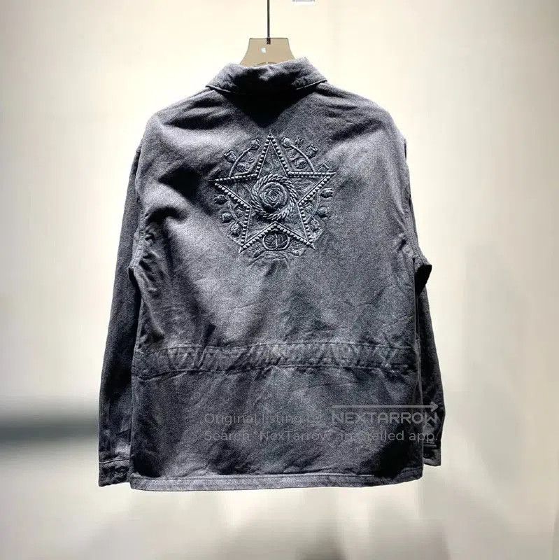 Dior Dior Gray Cotton Men's Jacket . Size US M / EU 48-50 / 2 - 5 Thumbnail