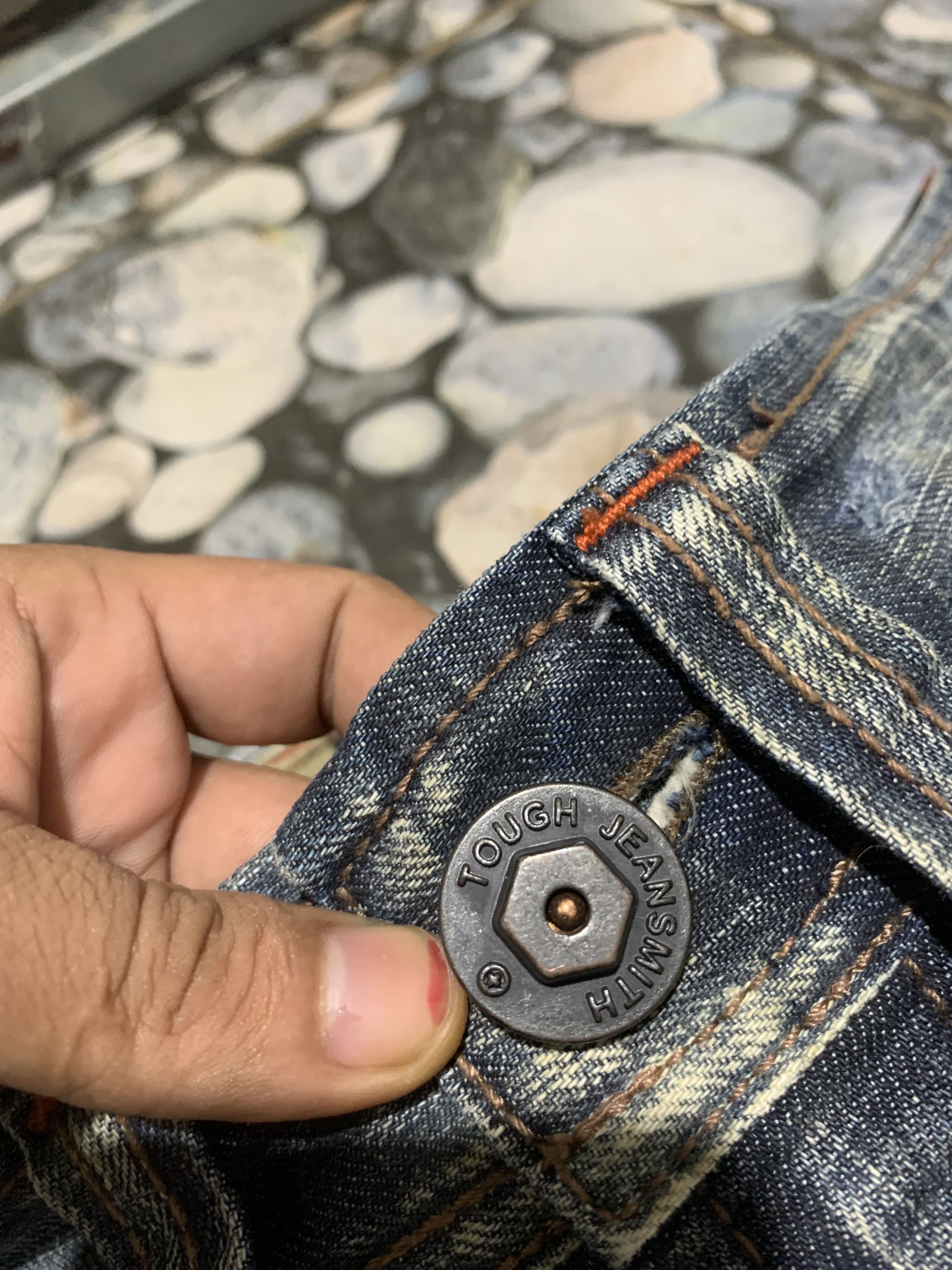 Japanese Brand × Vintage Military Tough Jeans Mith denim. Size US 30 / EU 46 - 3 Thumbnail