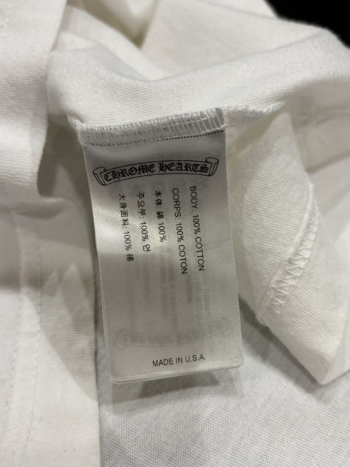 Chrome Hearts Chrome Hearts Neon Eye Chart Tee Size US L / EU 52-54 / 3 - 6 Thumbnail