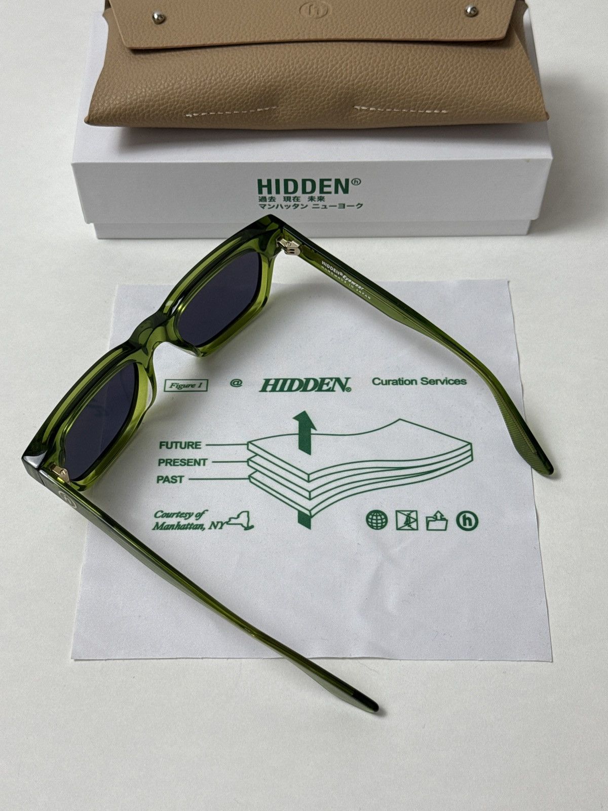 HIDDEN HIDDEN Ludlow Sunglasses Green Size ONE SIZE - 1 Thumbnail