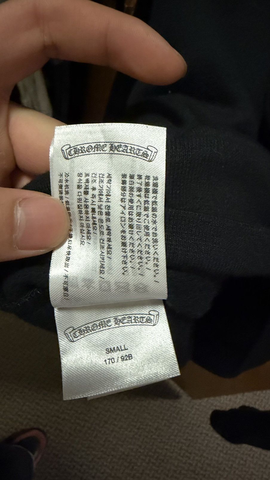 Chrome Hearts Chrome Hearts Blue Glitter Friends and Family Hoodie Size US S / EU 44-46 / 1 - 9 Thumbnail