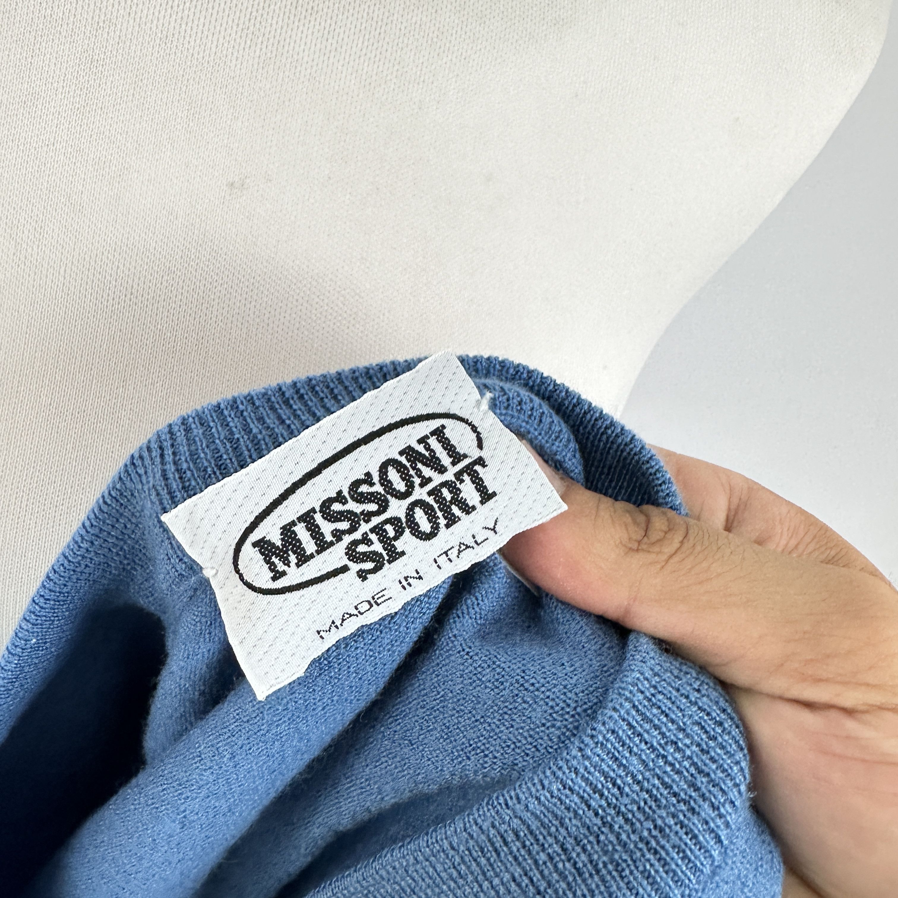 Missoni Maglioncino Missoni Scollo V Logo – M Size US M / EU 48-50 / 2 - 3 Thumbnail