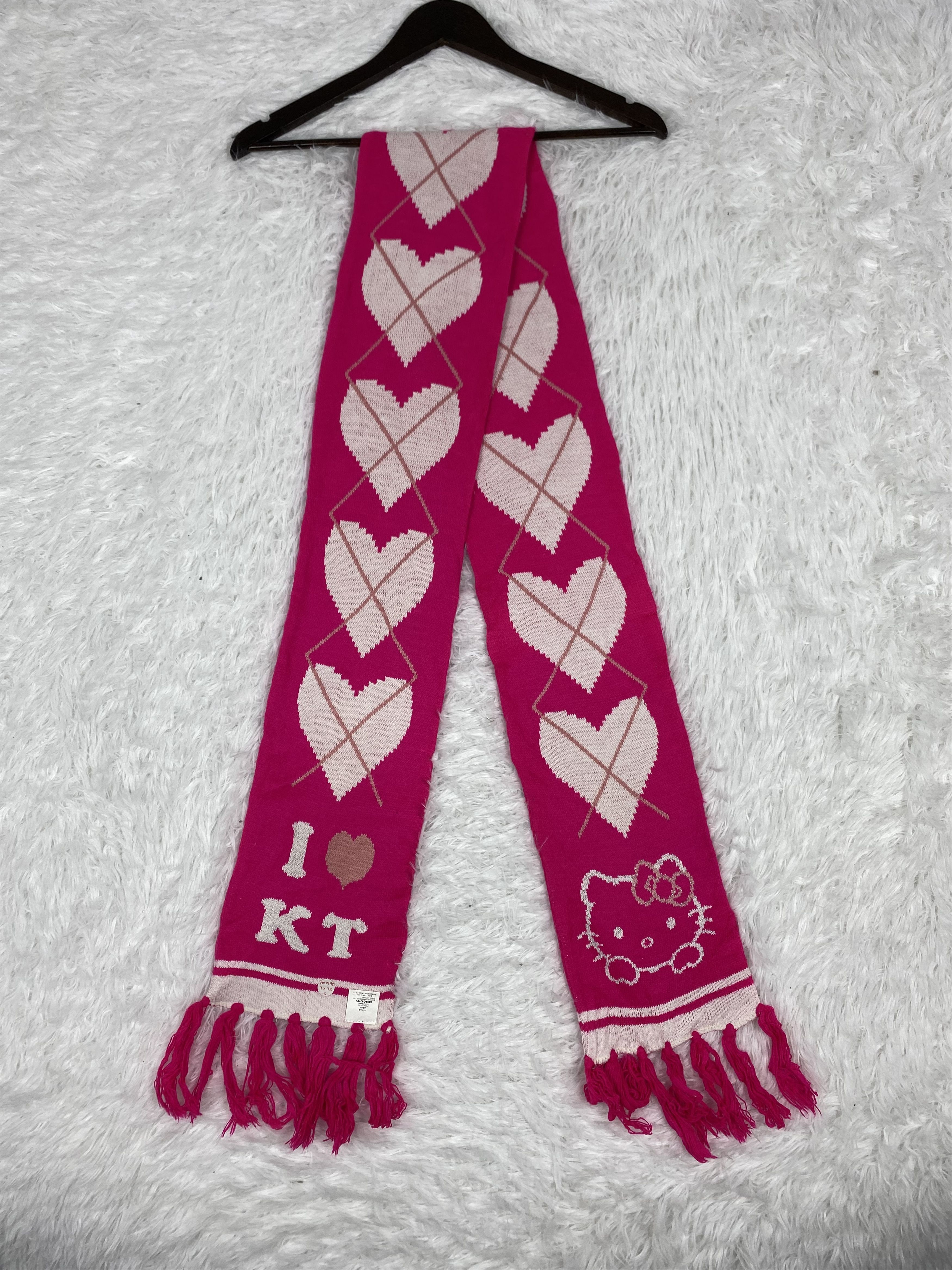 Cartoon Network Vintage Hello Kitty Scarf / Muffler Neckwear PM0195 Size ONE SIZE - 1 Thumbnail