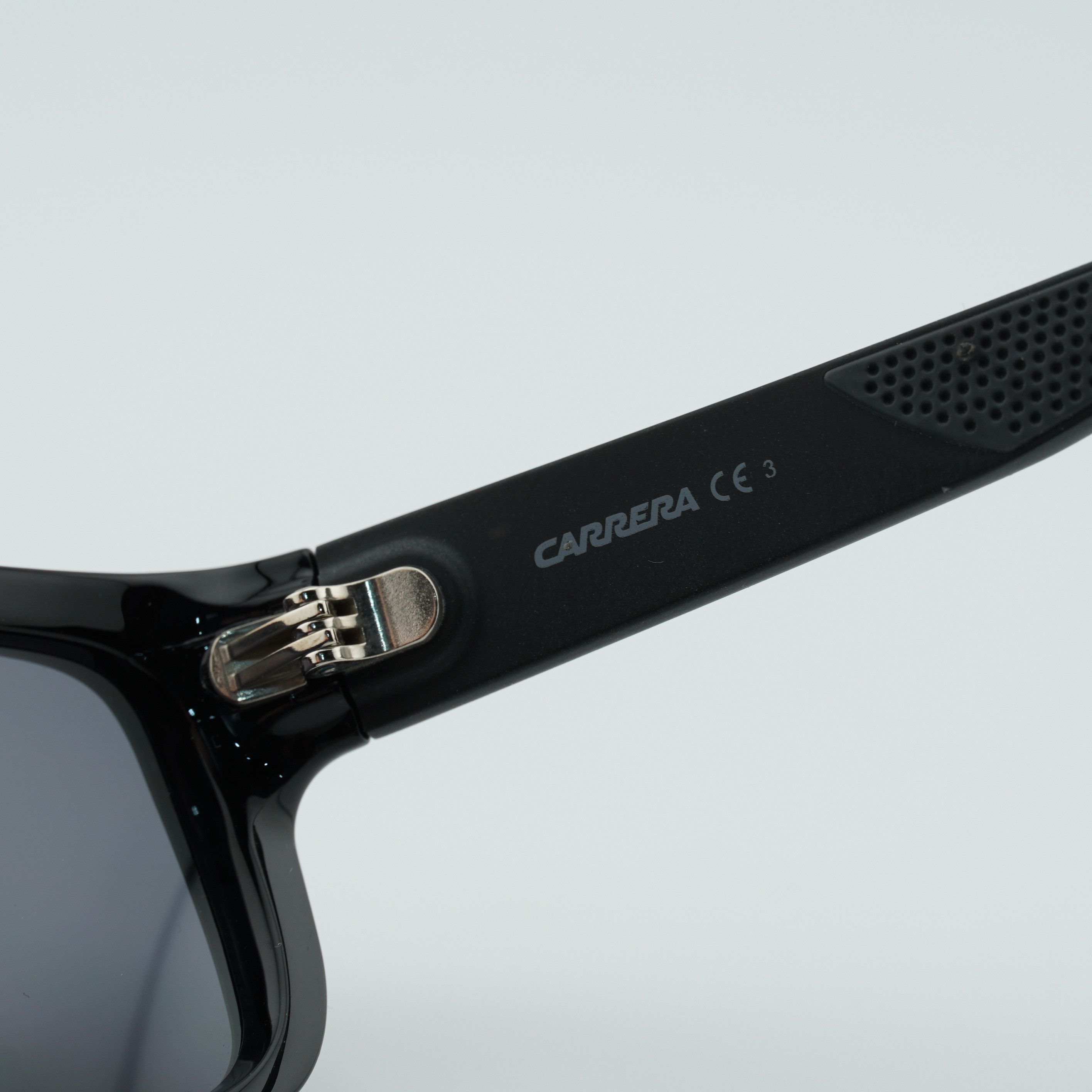Carrera Carrera 8038/S 0807 IR Sunglasses Black Rectangle Frame Size ONE SIZE - 3 Thumbnail