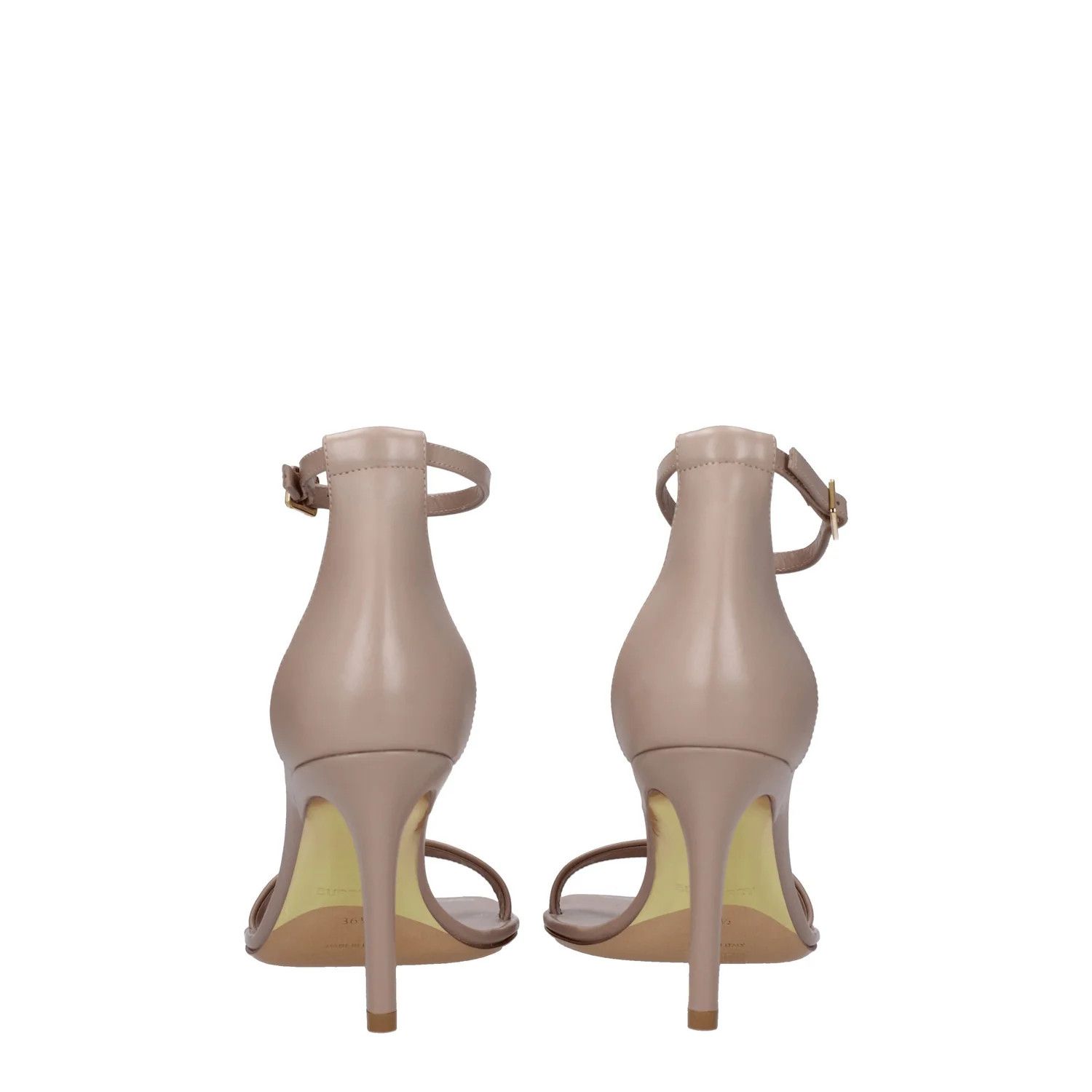 Burberry ob1o1e1024 Leather Sandals in Beige Size US 6.5 / IT 36.5 - 5 Thumbnail