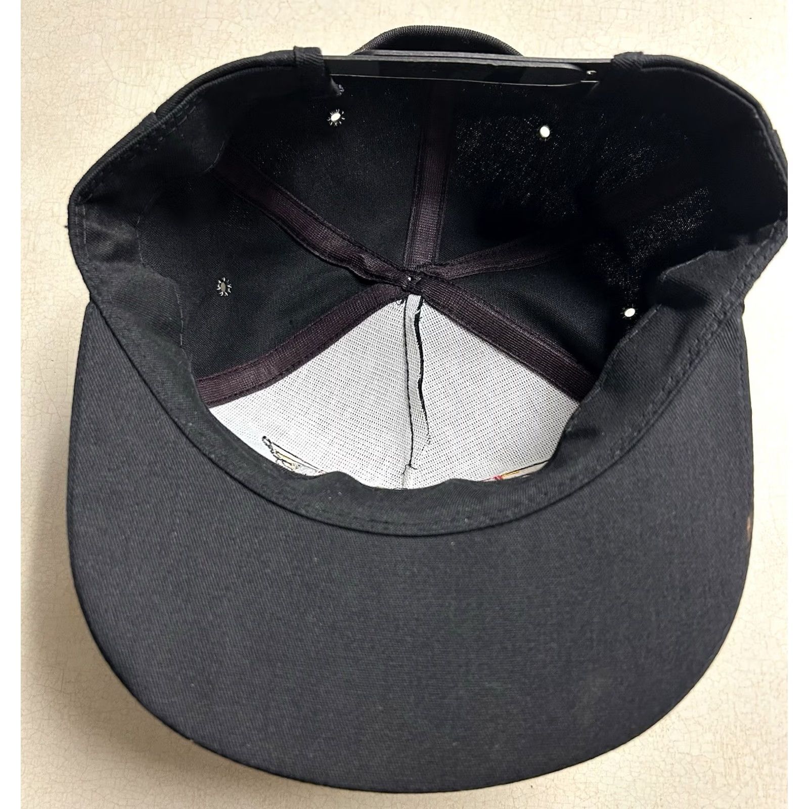 Vintage VINTAGE Red Baron Stearman Squadron Promo Black Hat Cap Snapback Size ONE SIZE - 6 Thumbnail