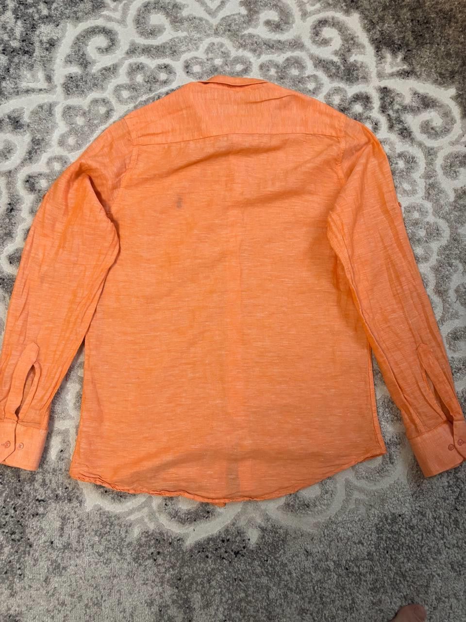 Polo Ralph Lauren Polo Ralph Lauren Blake men's shirt, orange, made in USA Size US L / EU 52-54 / 3 - 2 Thumbnail