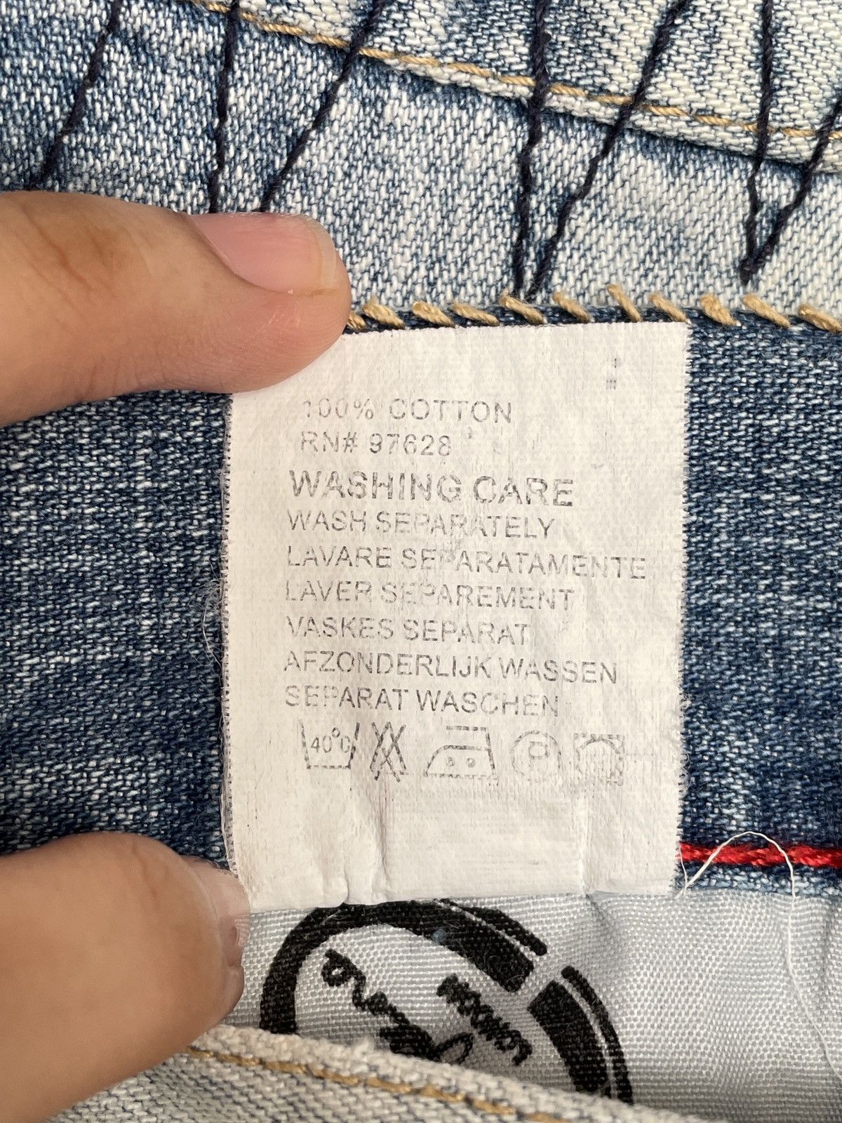 Pepe Jeans Rare Design Vintage Brand Pepe Jean Rapper Baggy Jeans 1999s Size US 36 / EU 52 - 13 Thumbnail
