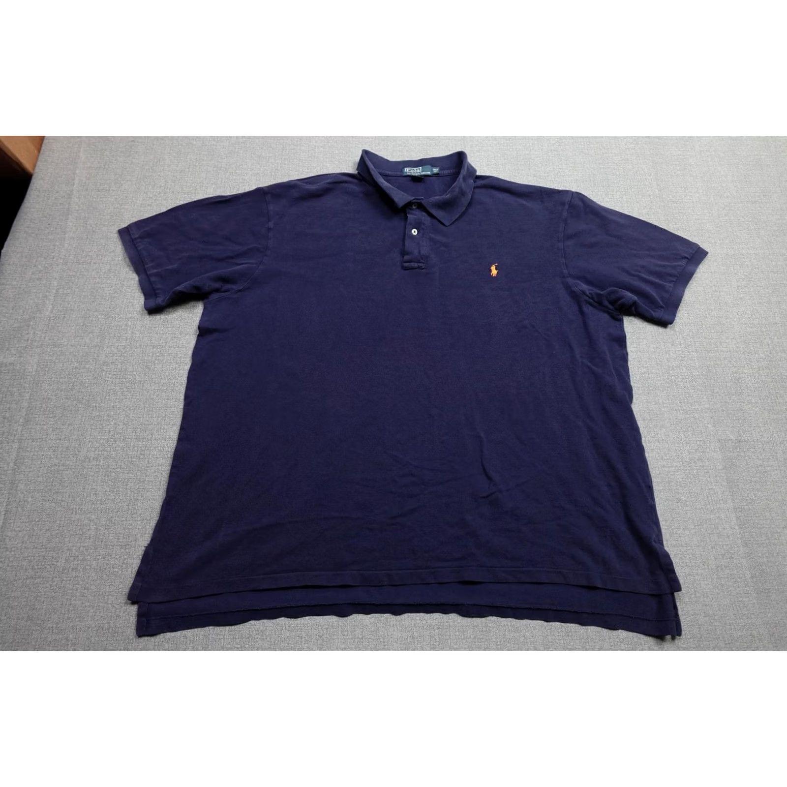 Polo Ralph Lauren Polo Ralph Lauren Polo Mens 3XLT Blue Short Sleeve Big Tall Polo Shirt Boys? Size US XXL / EU 58 / 5 - 3 Thumbnail