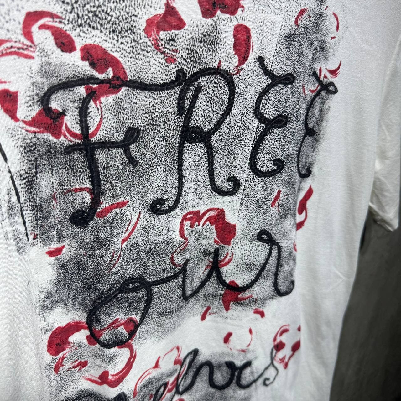 Dior Christian Dior “Free Our Selves” Tee Size S / US 4 / IT 40 - 3 Thumbnail